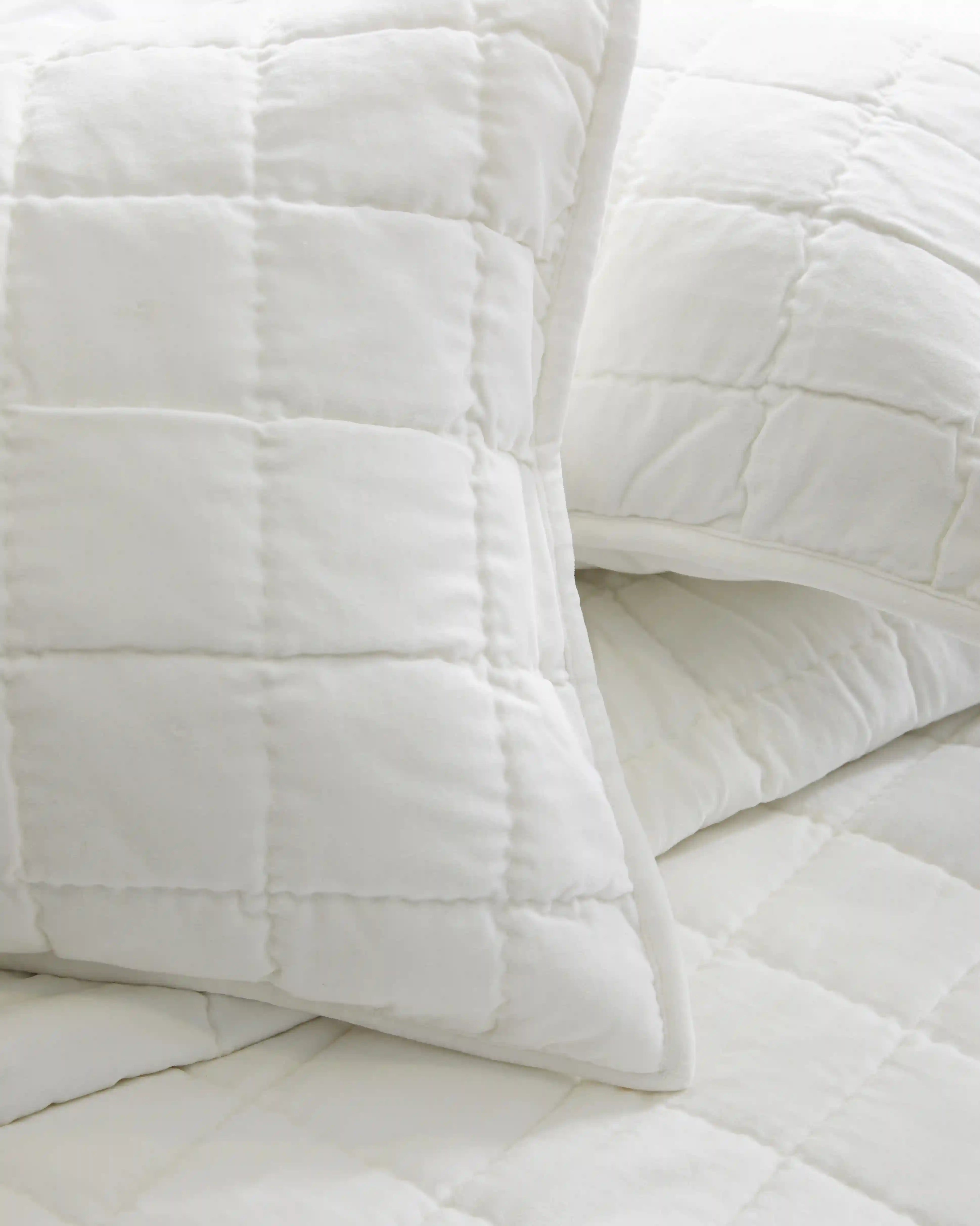 Cotton Velvet Box Quilt Set