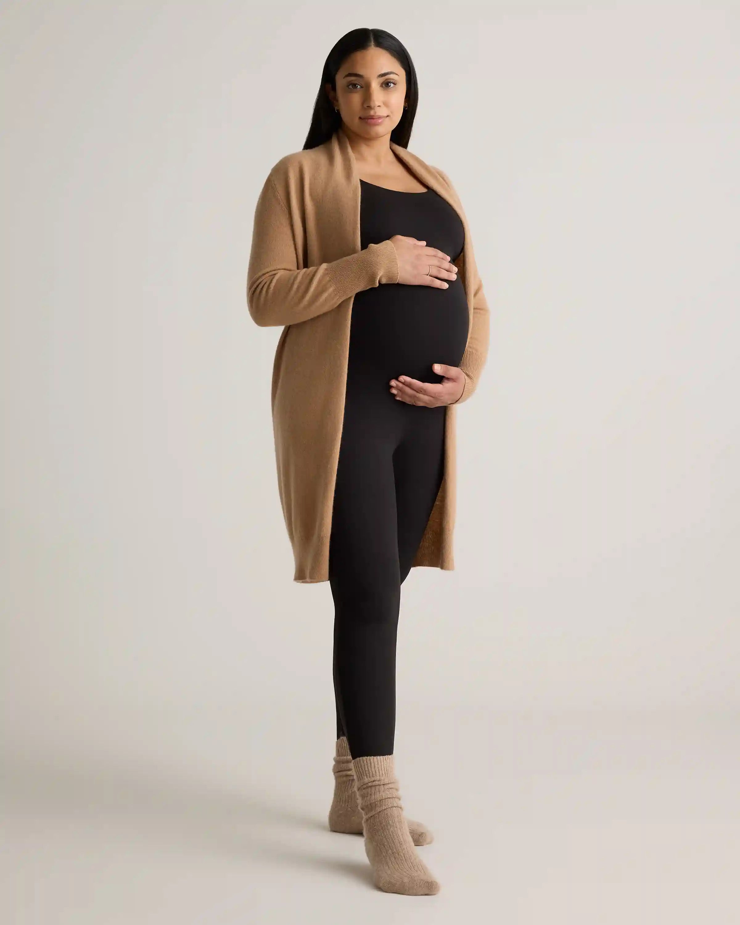 Recycled Knit Maternity Tank Unitard