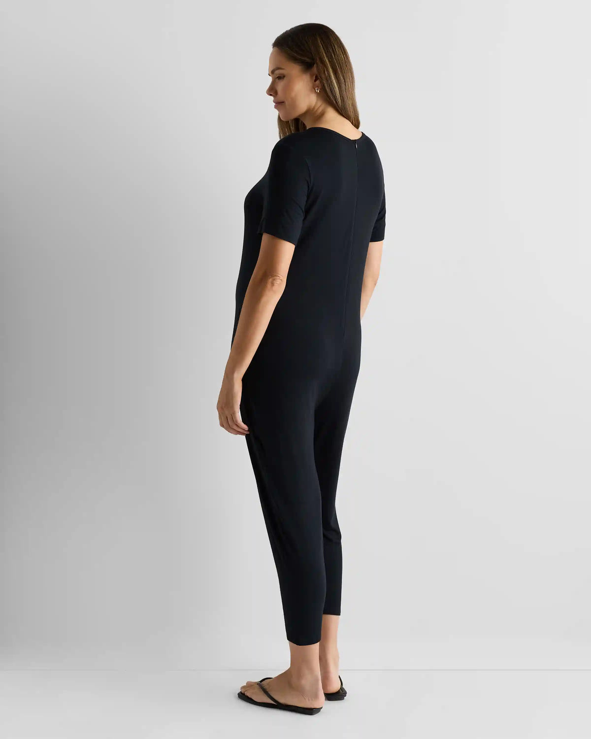 Bamboo Jersey Maternity Everyday Jumpsuit