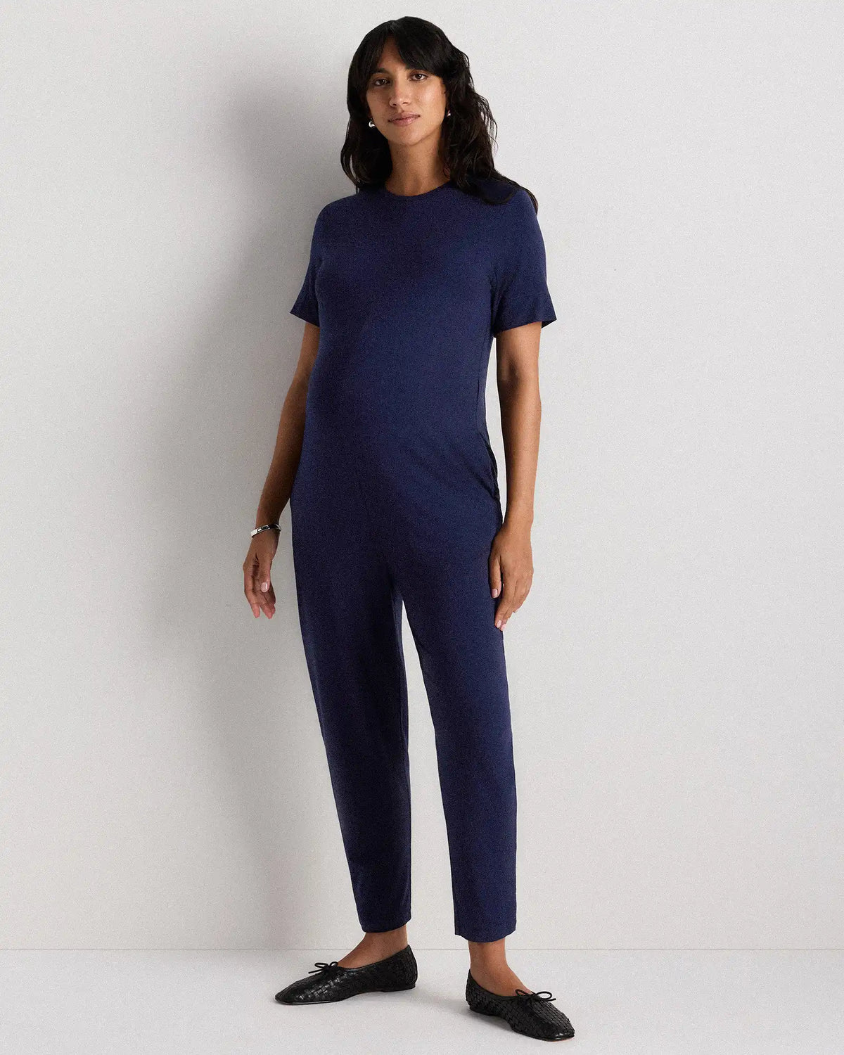 Bamboo Jersey Maternity Everyday Jumpsuit
