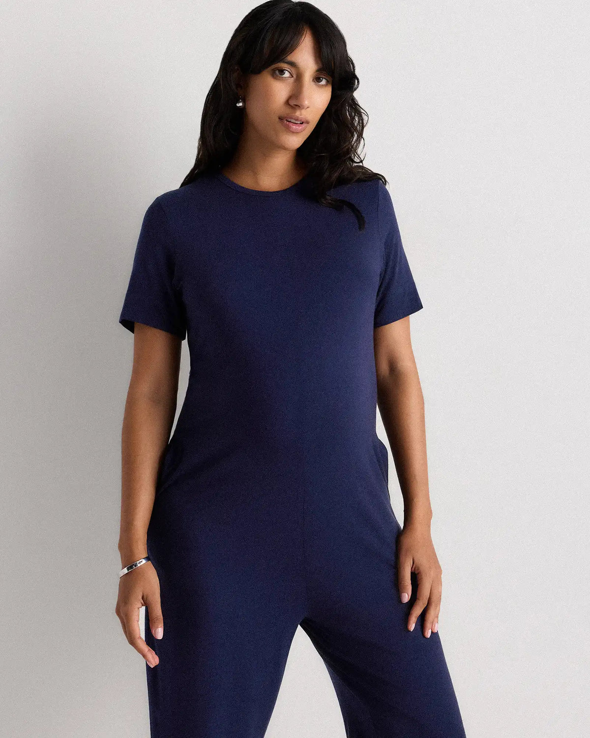Bamboo Jersey Maternity Everyday Jumpsuit