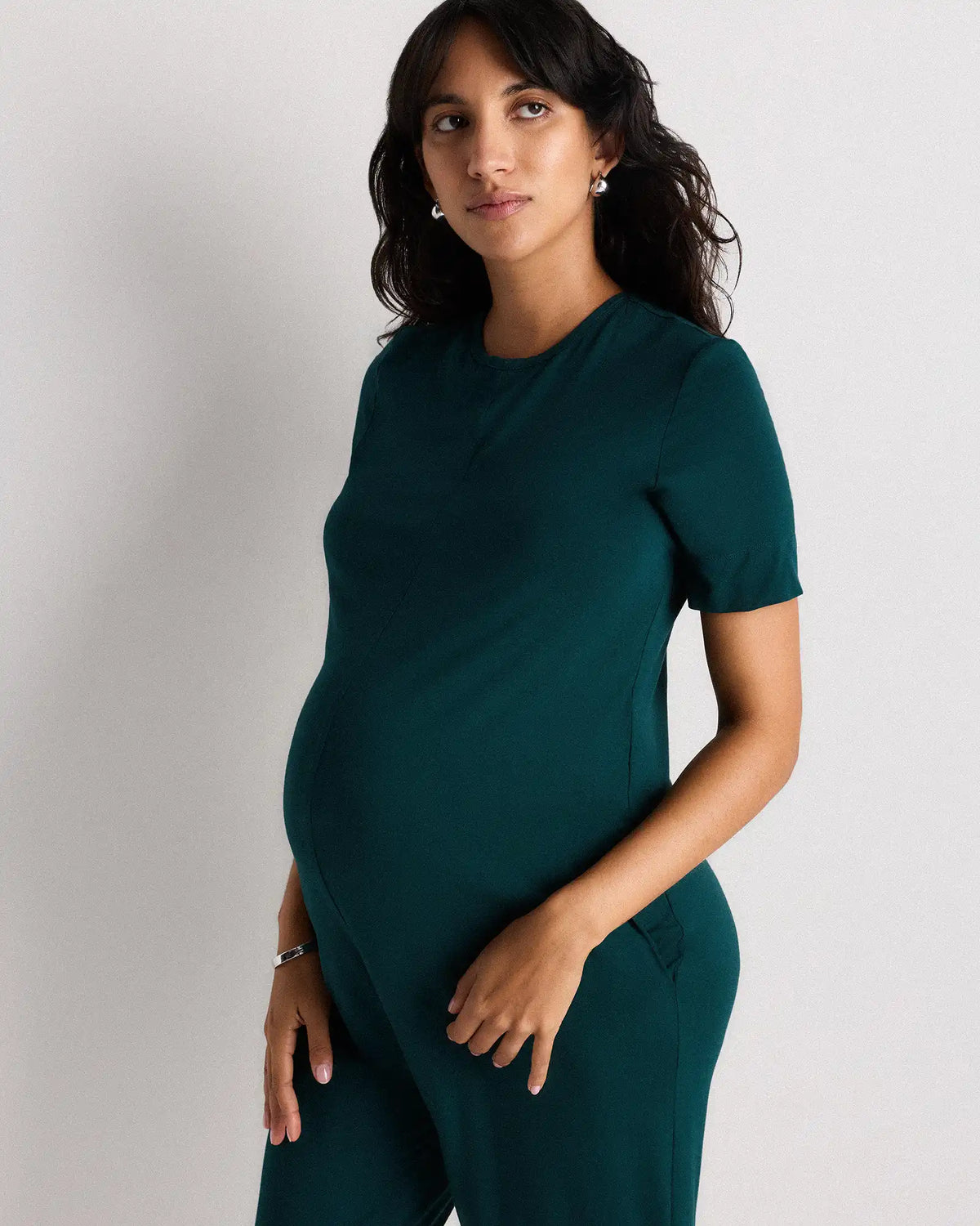 Bamboo Jersey Maternity Everyday Jumpsuit
