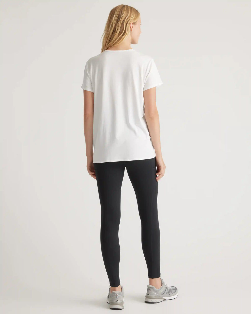 Cotton Modal Maternity Crew Neck Tee (2-pack)