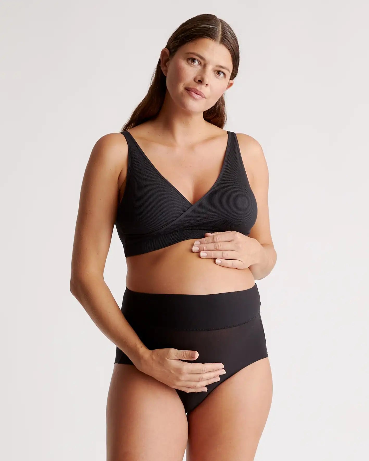 Seamless Crossover Nursing & Lounge Bra (2-pack)
