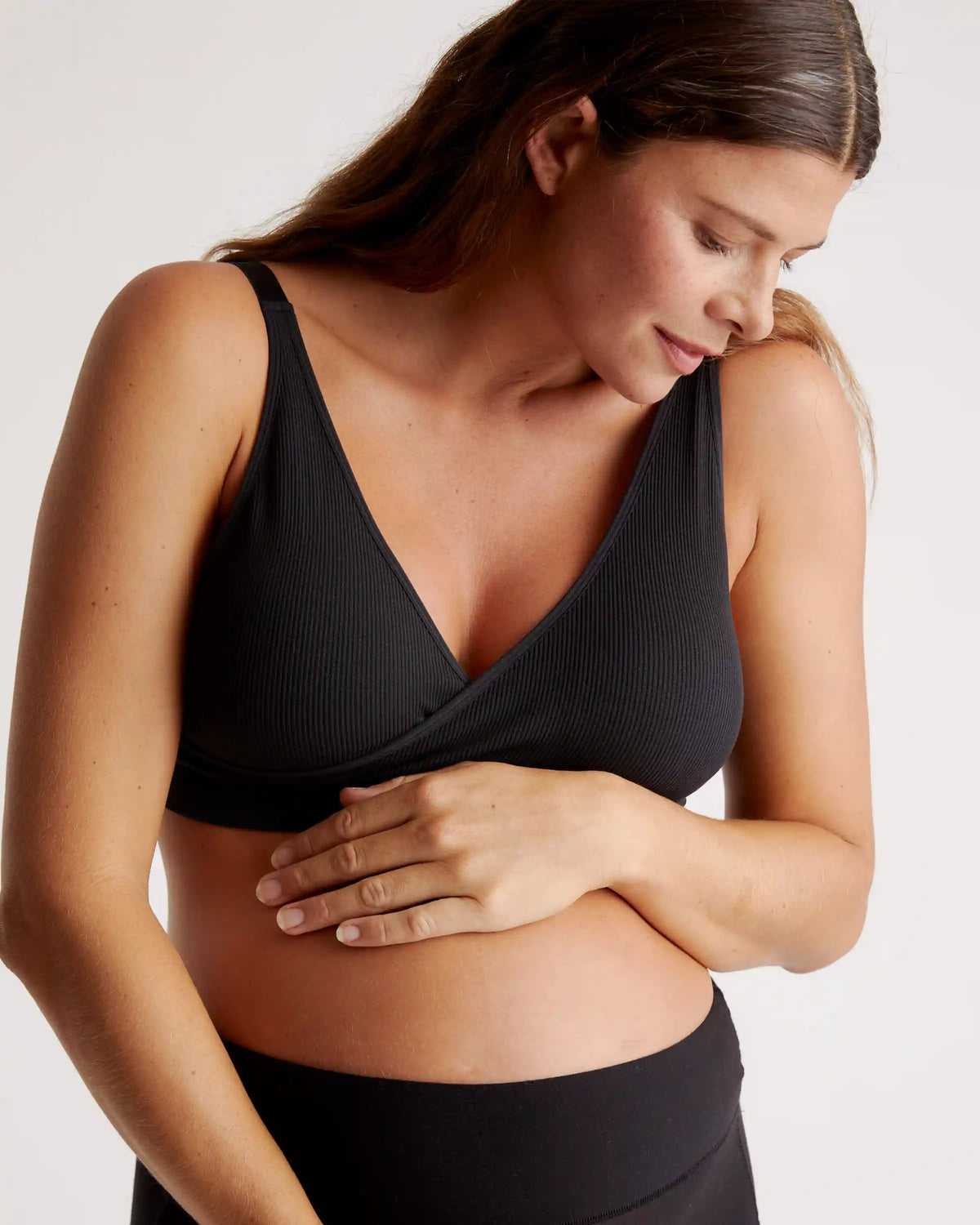 Seamless Crossover Nursing & Lounge Bra (2-pack)