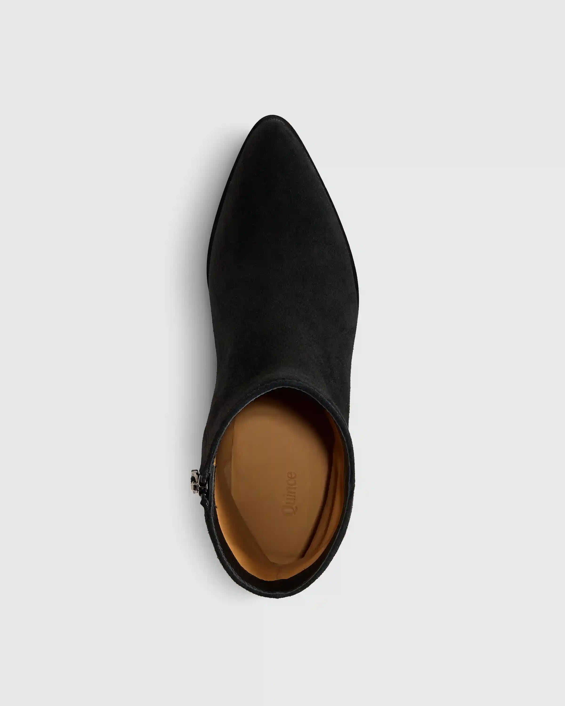 Italian Leather Heeled Ankle Boot