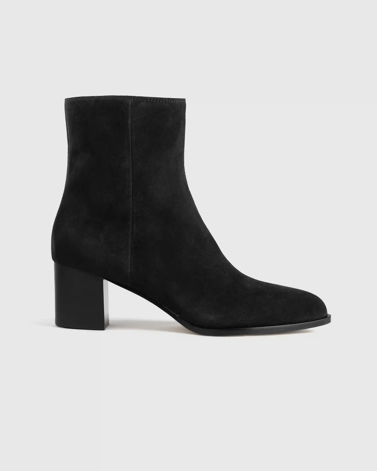 Italian Leather Heeled Ankle Boot