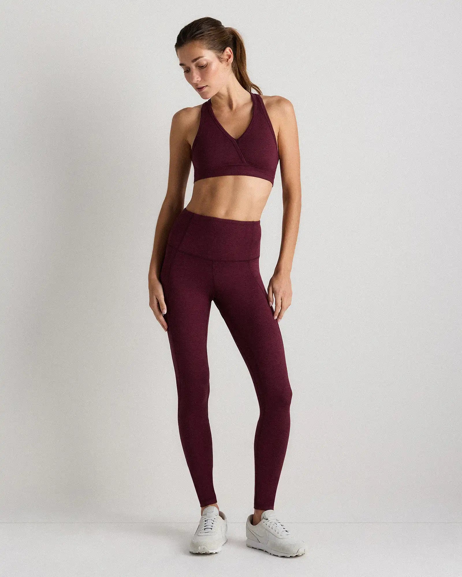 Ultra-Soft V-Neck Racerback Bra