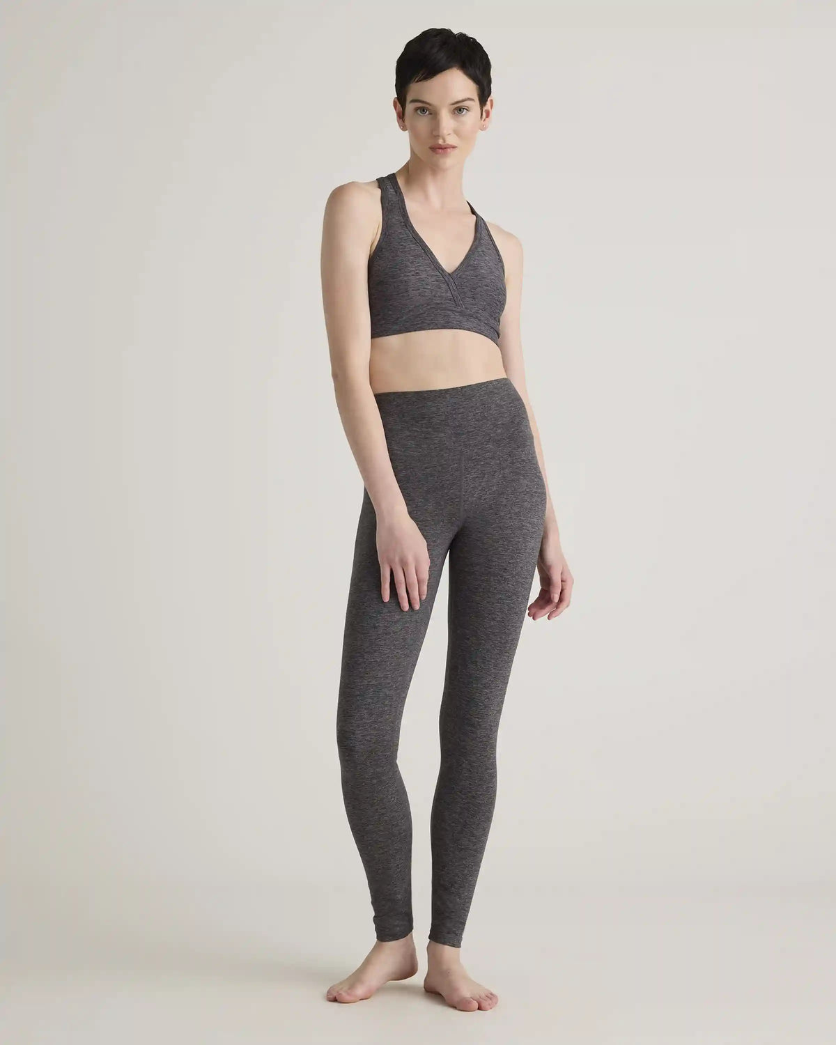 Ultra-Soft V-Neck Racerback Bra