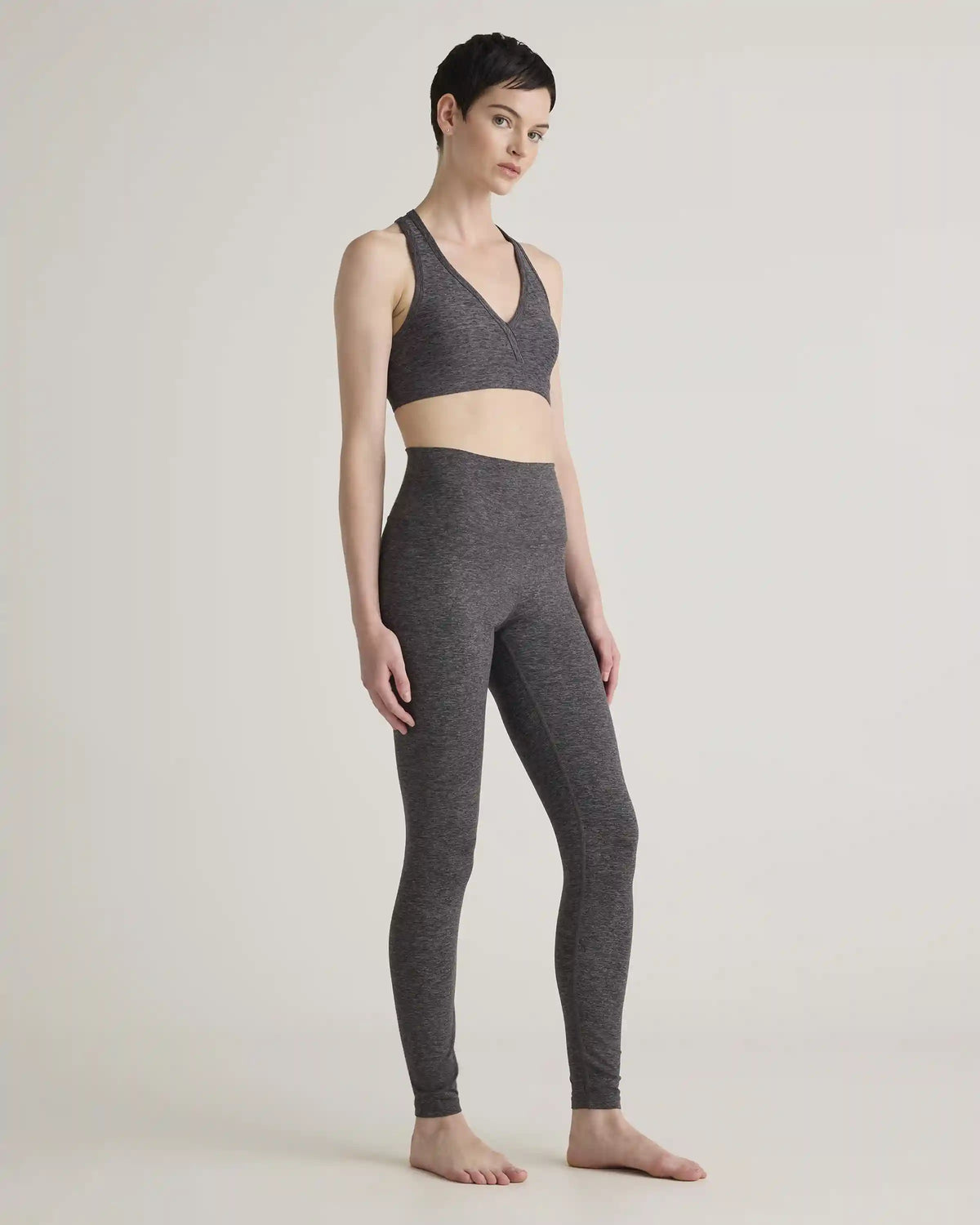 Ultra-Soft V-Neck Racerback Bra