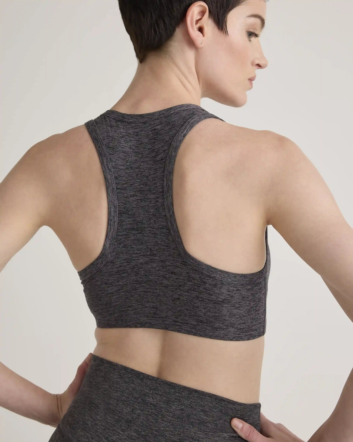 Ultra-Soft V-Neck Racerback Bra