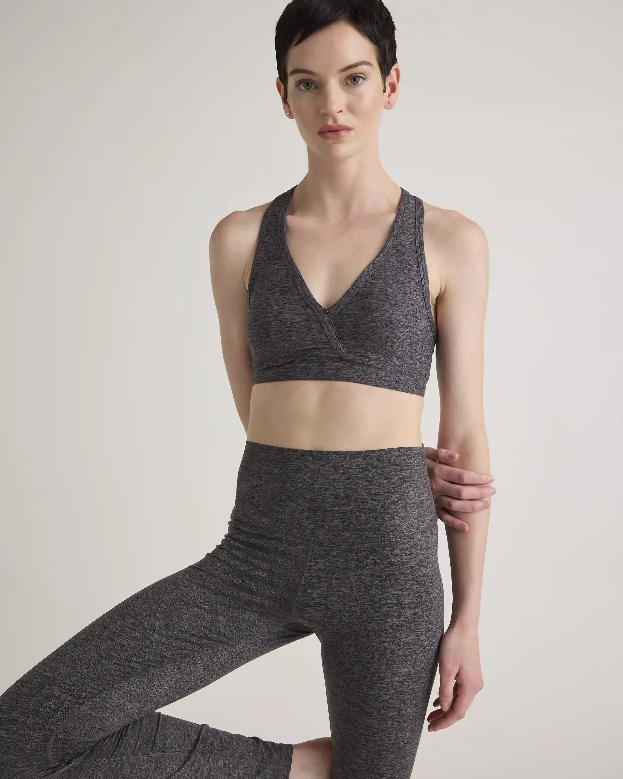 Ultra-Soft V-Neck Racerback Bra