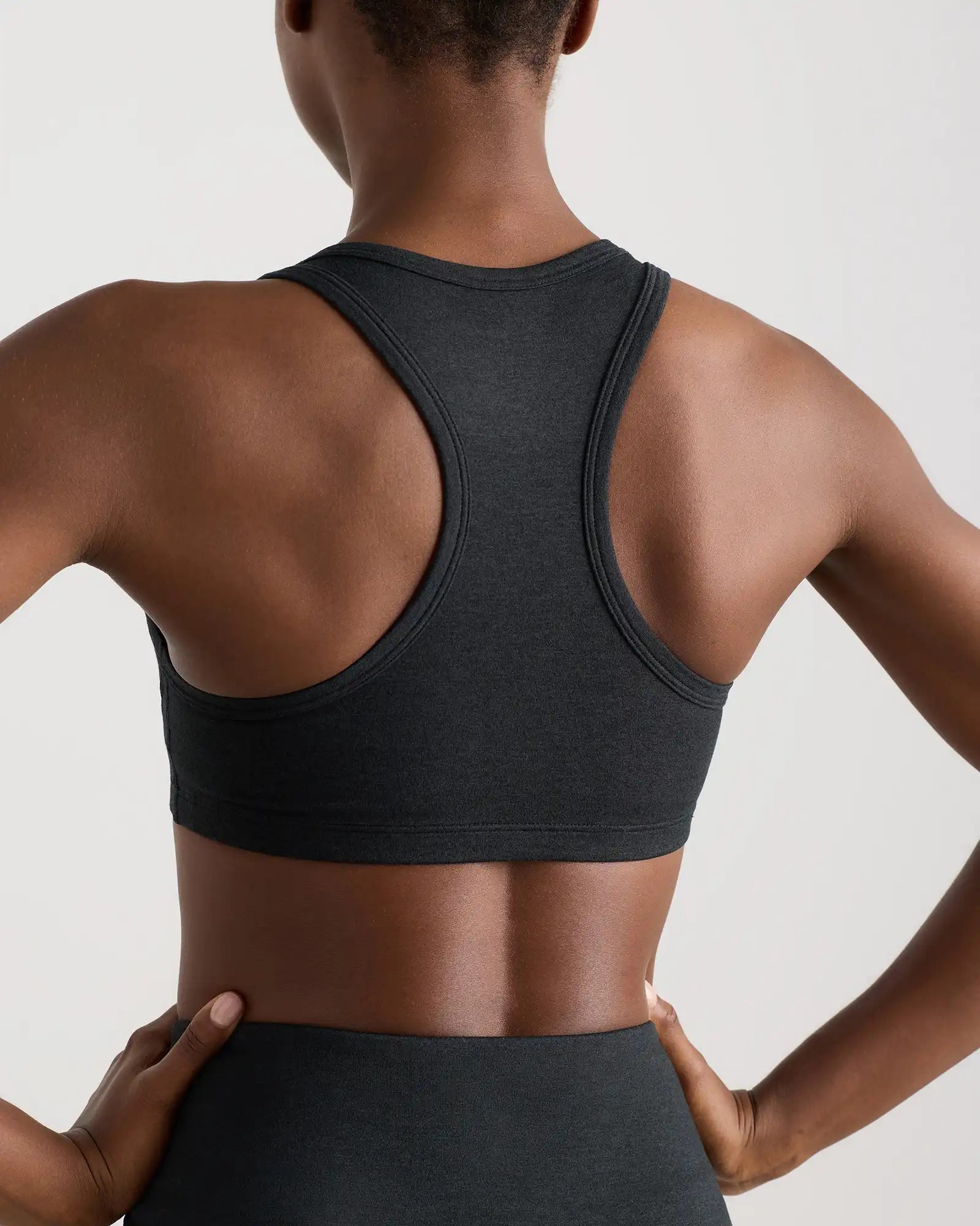 Ultra-Soft V-Neck Racerback Bra