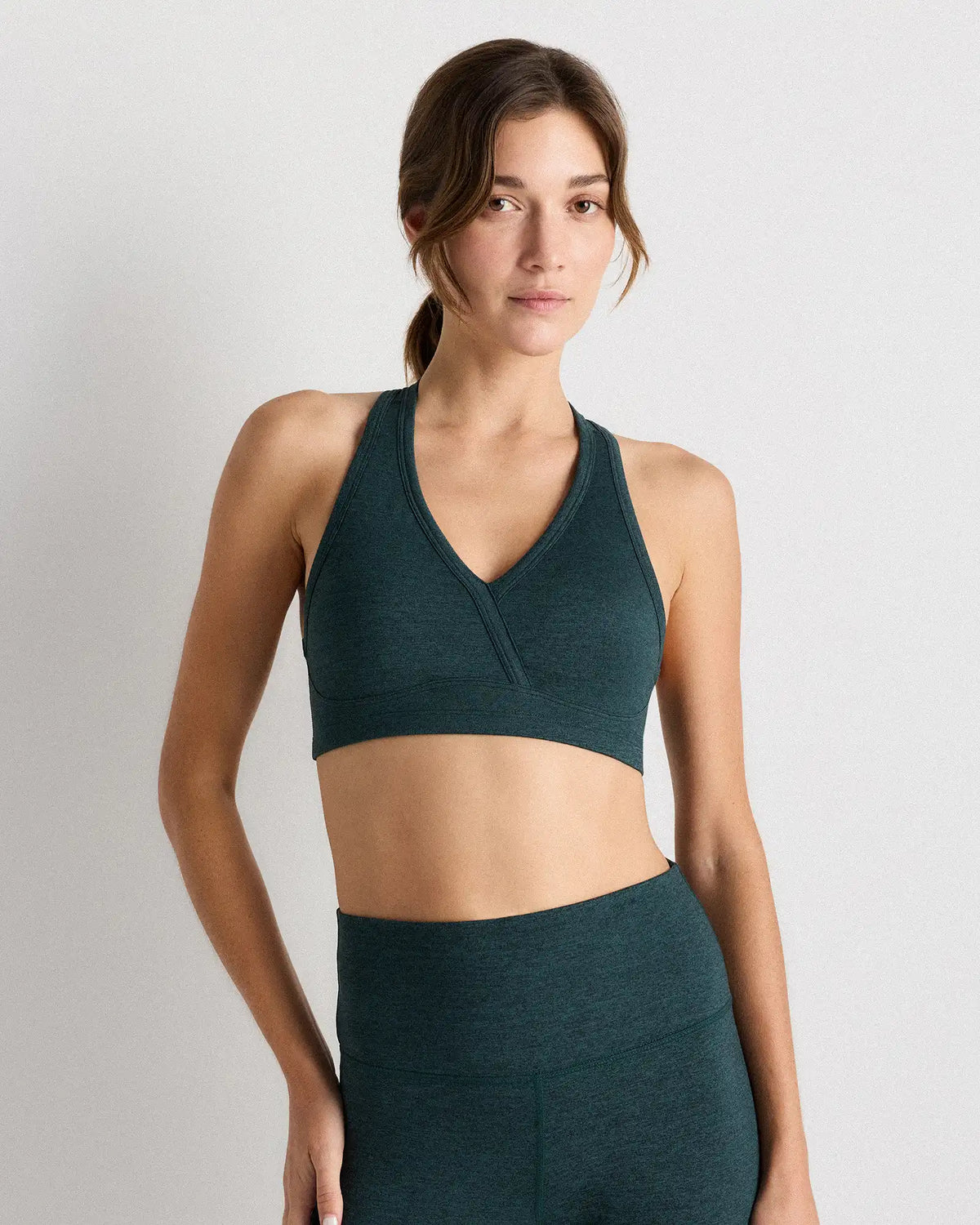Ultra-Soft V-Neck Racerback Bra