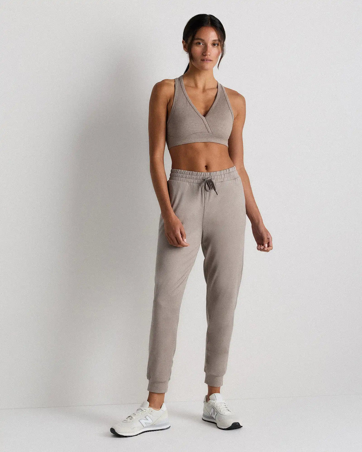 Ultra-Soft V-Neck Racerback Bra