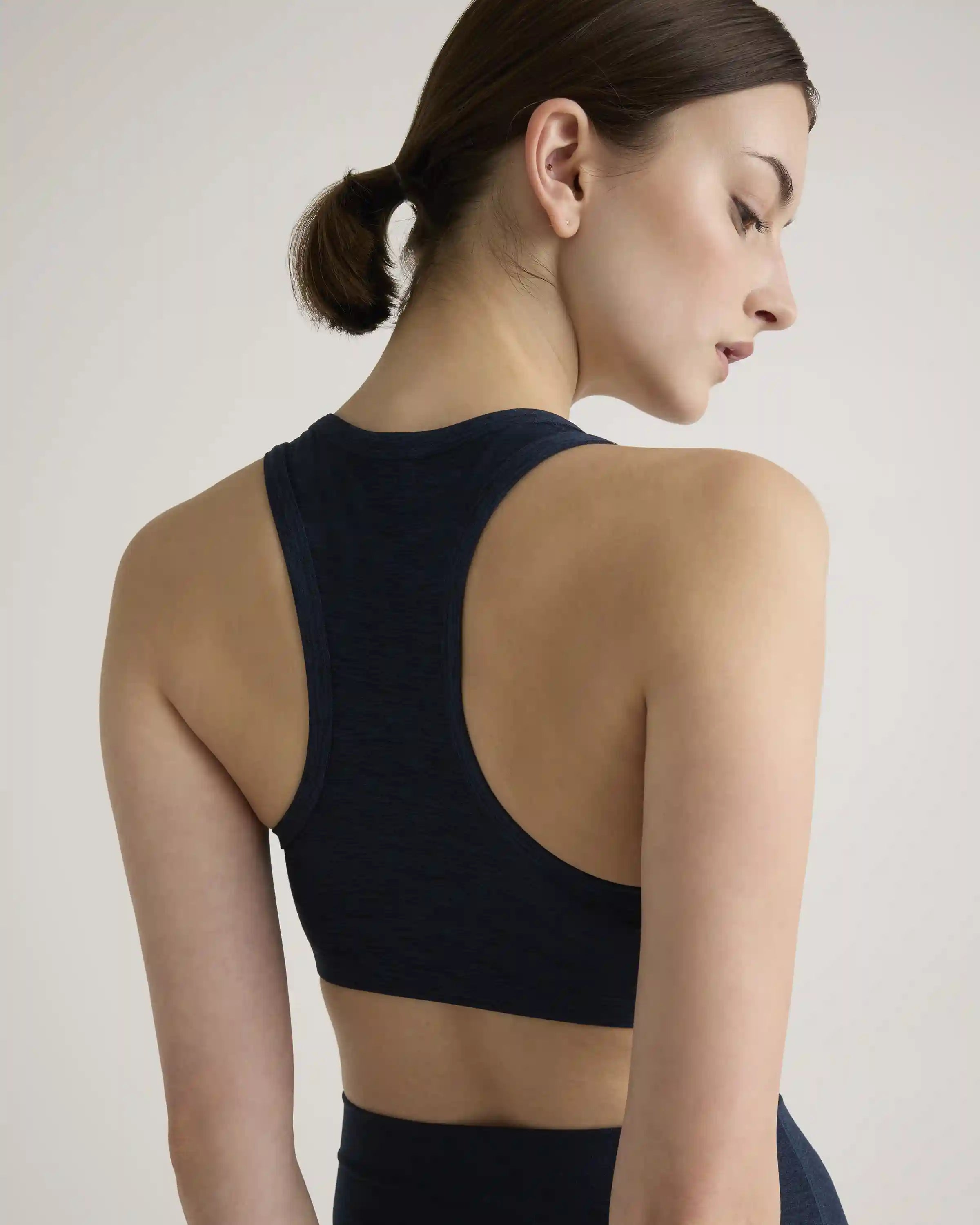 Ultra-Soft V-Neck Racerback Bra