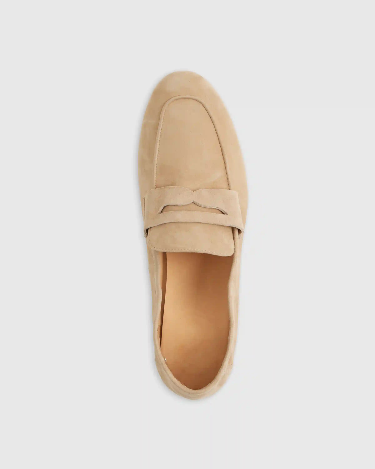 Italian Suede Penny Loafer