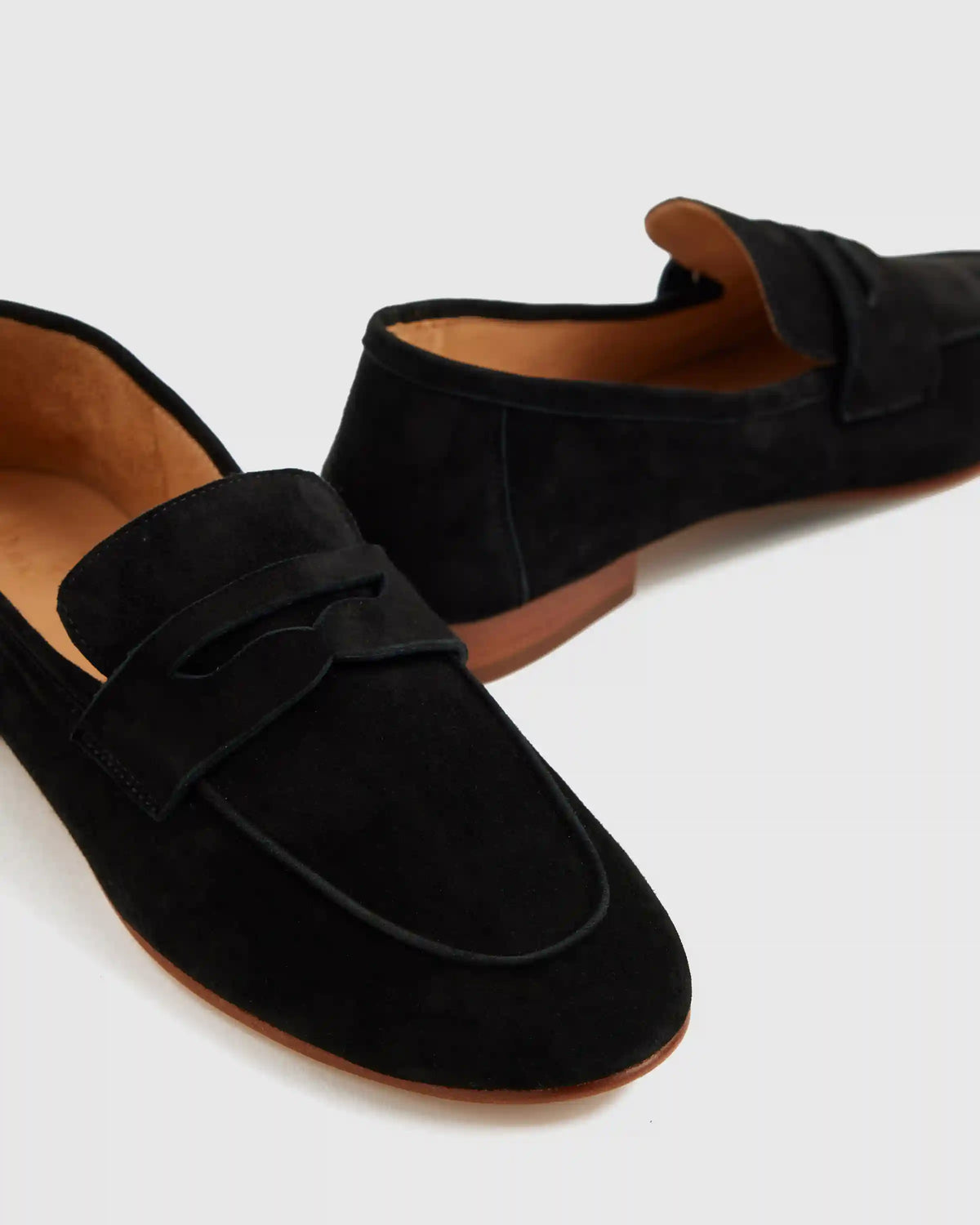 Italian Suede Penny Loafer