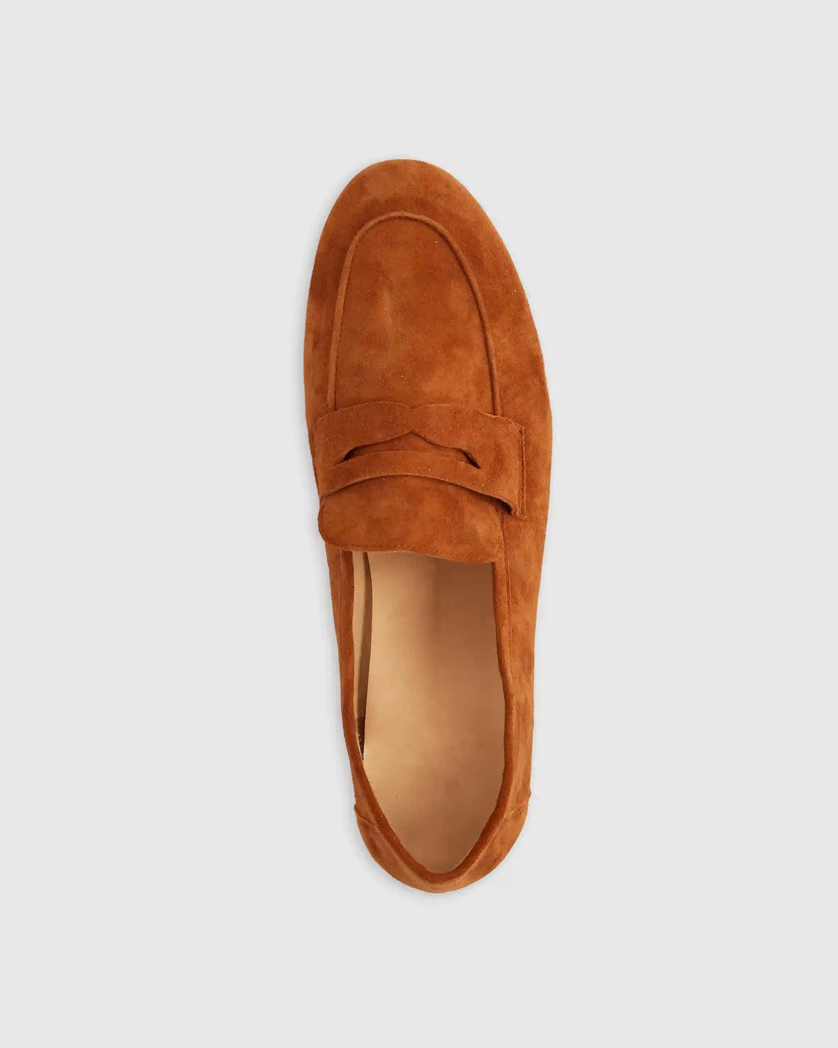 Italian Suede Penny Loafer