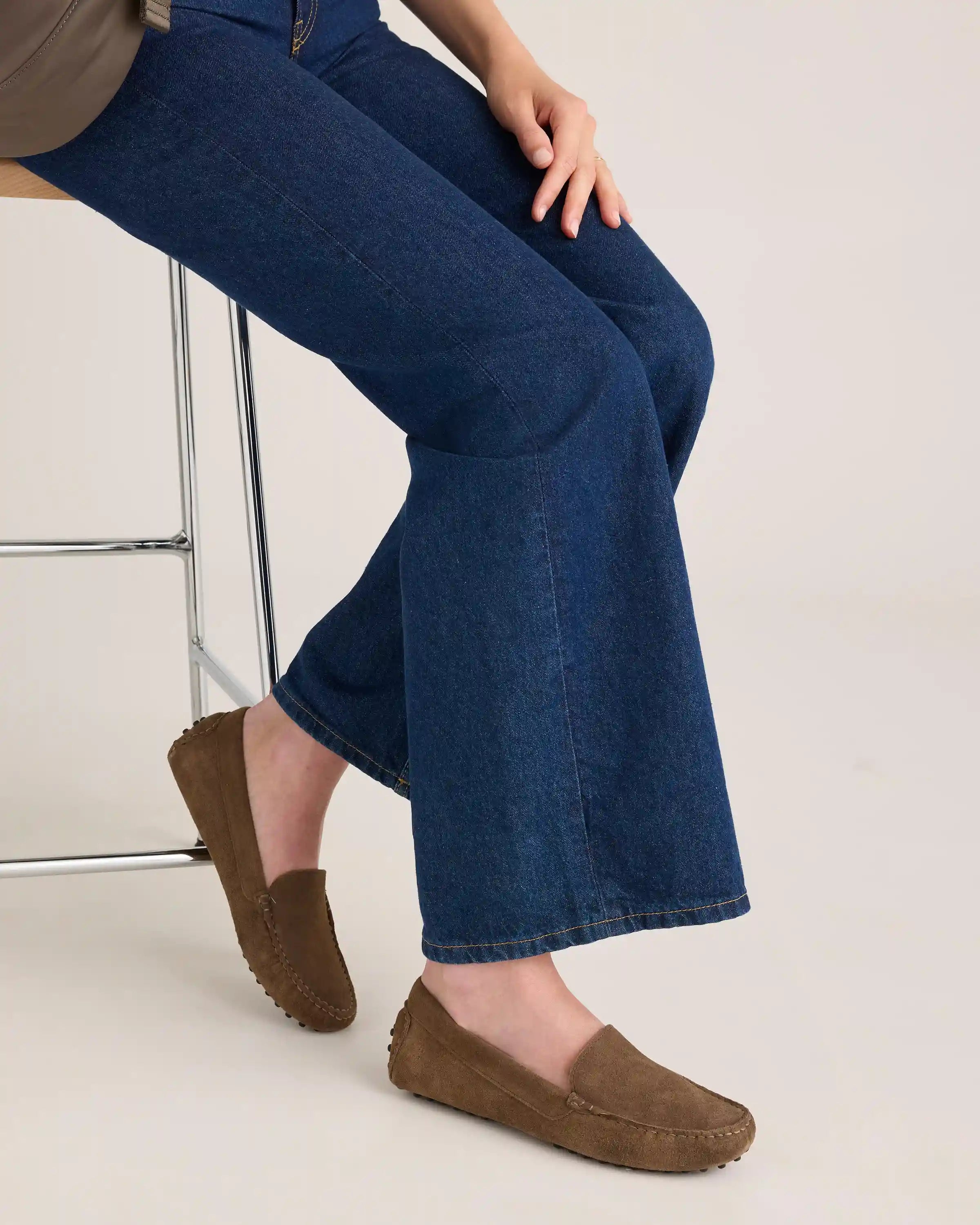 100% Suede Driver Loafer