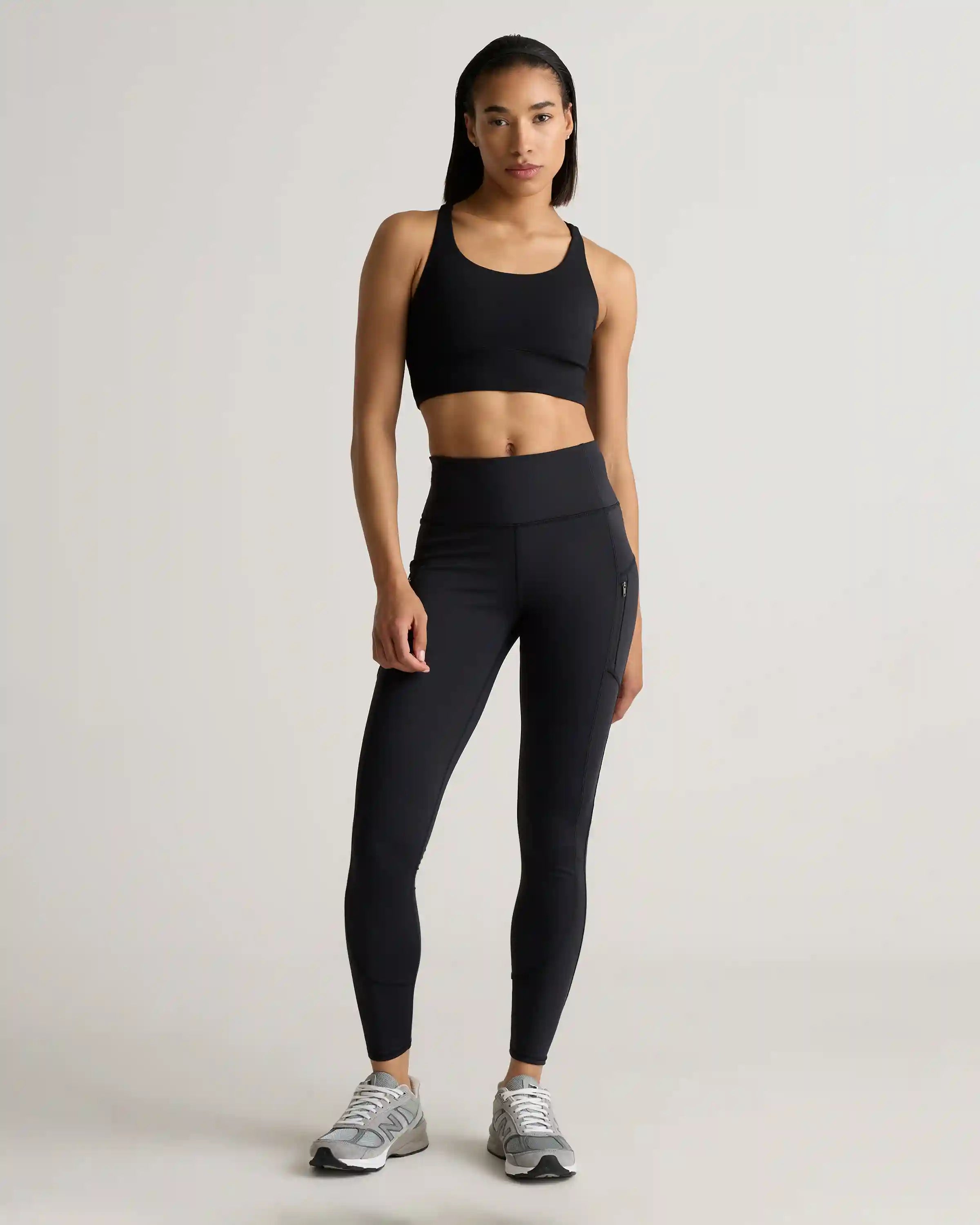 Power-Up Long Line Strappy Sports Bra