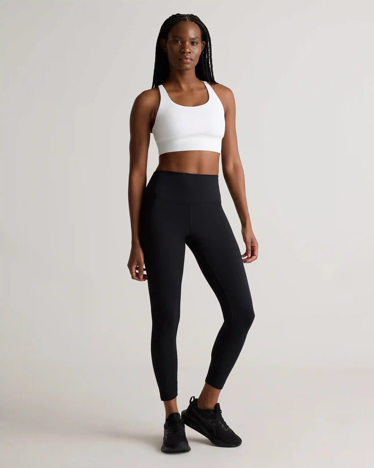 Power-Up Long Line Strappy Sports Bra