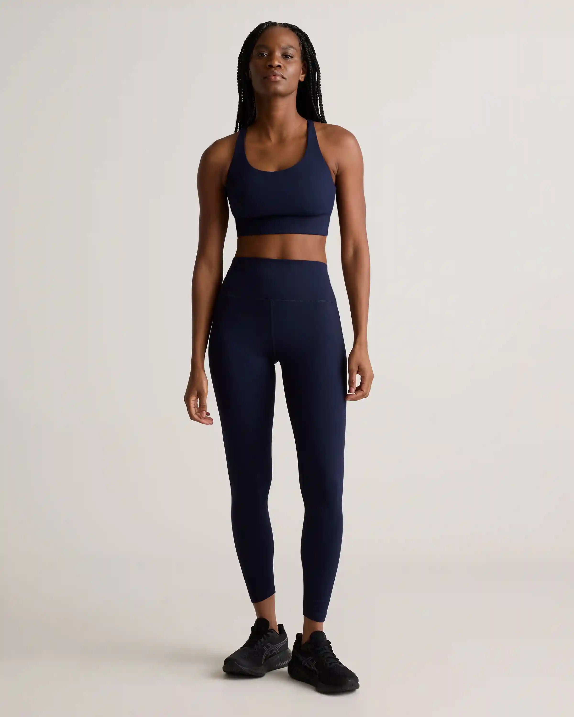 Power-Up Long Line Strappy Sports Bra