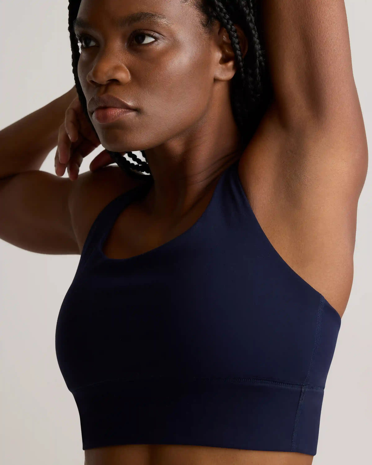 Power-Up Long Line Strappy Sports Bra