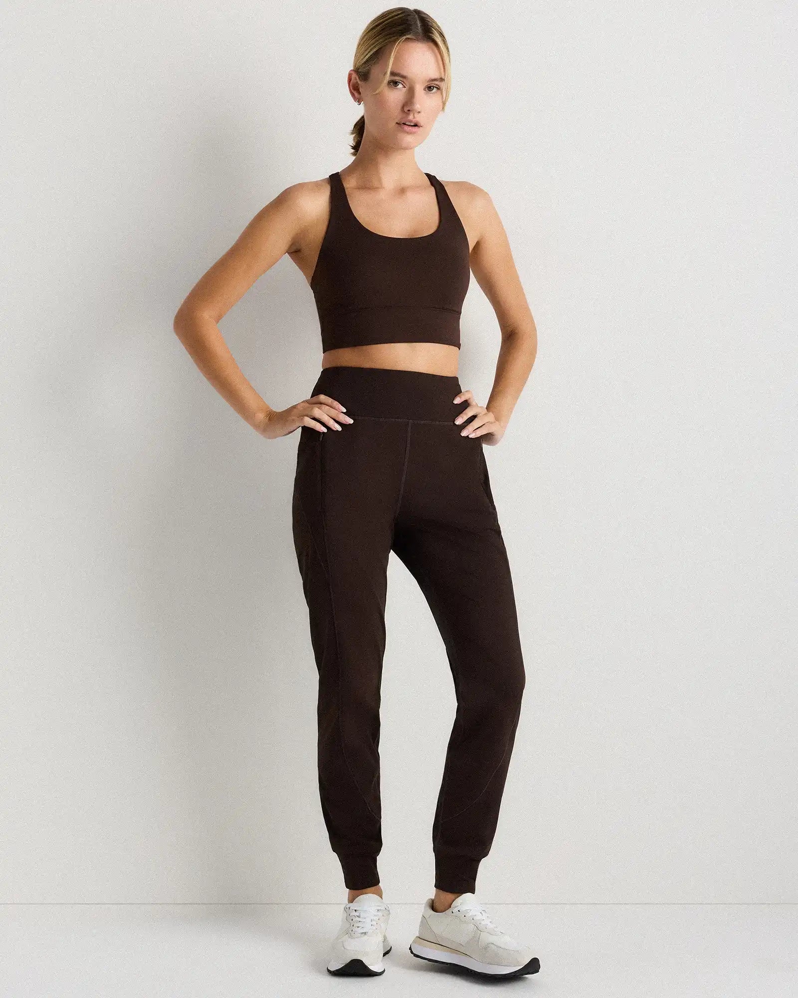 Power-Up Long Line Strappy Sports Bra