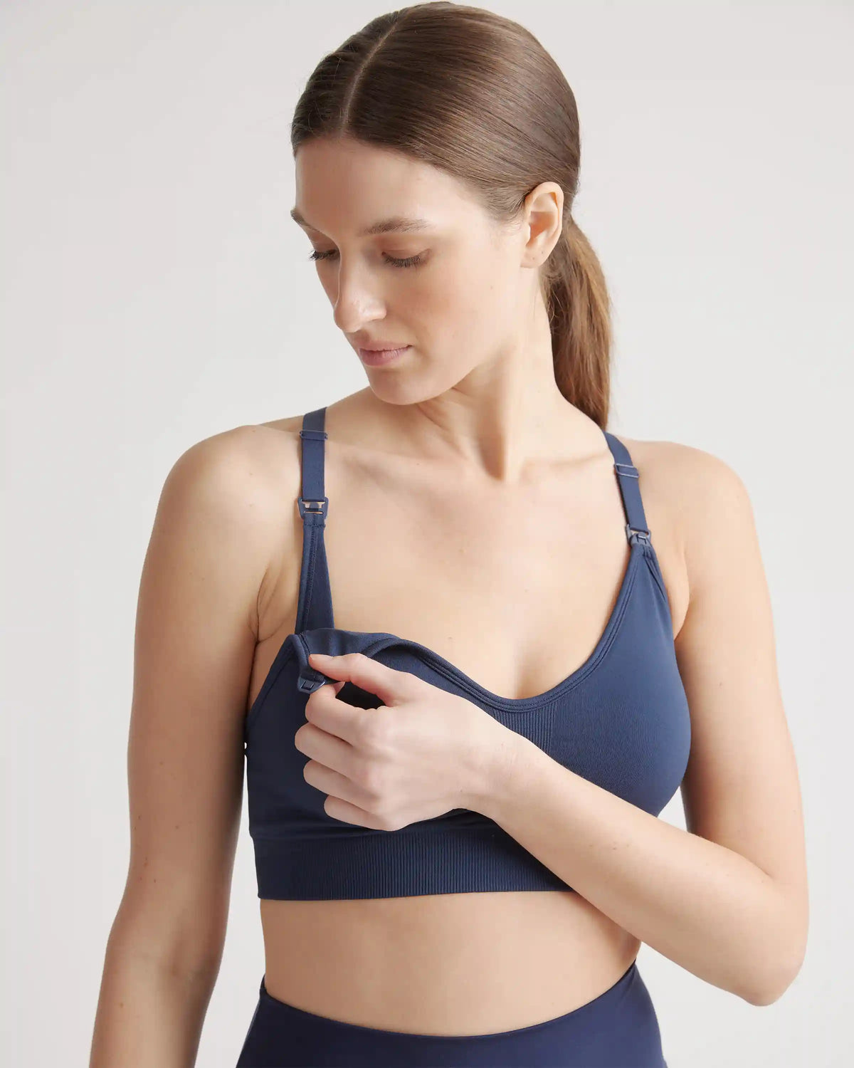 Seamless Low Impact Maternity & Nursing Sports Bra
