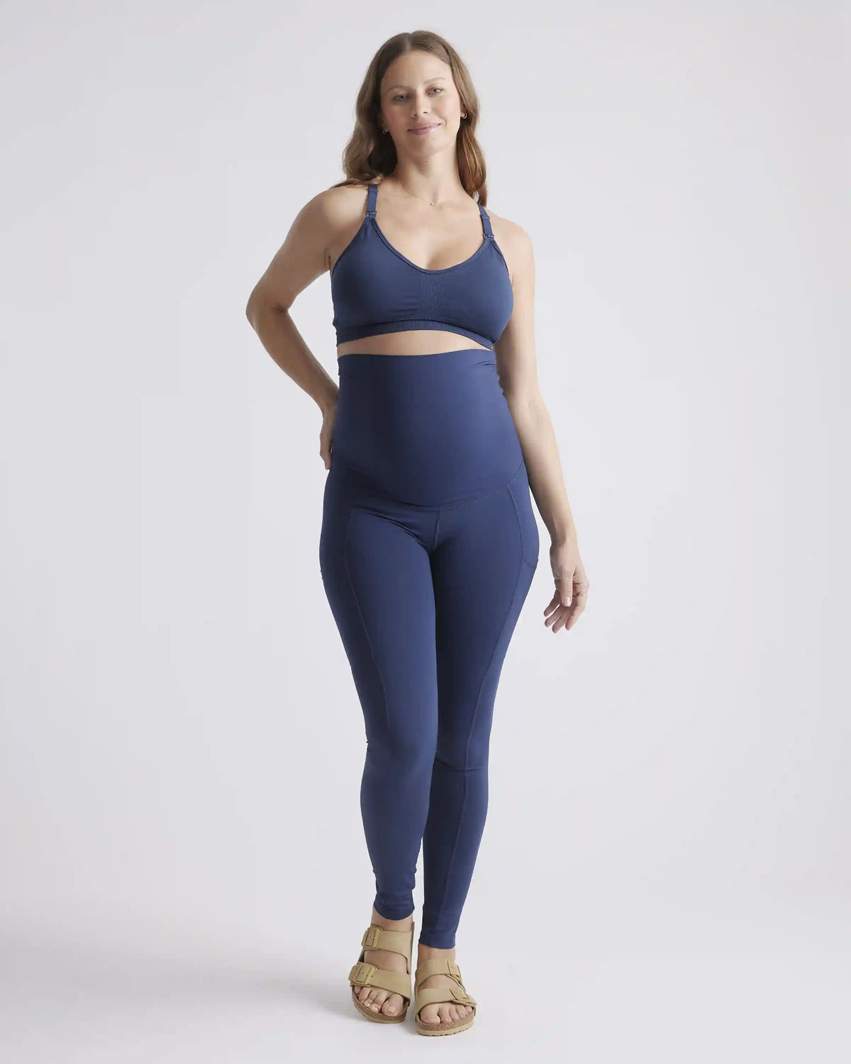 Seamless Low Impact Maternity & Nursing Sports Bra
