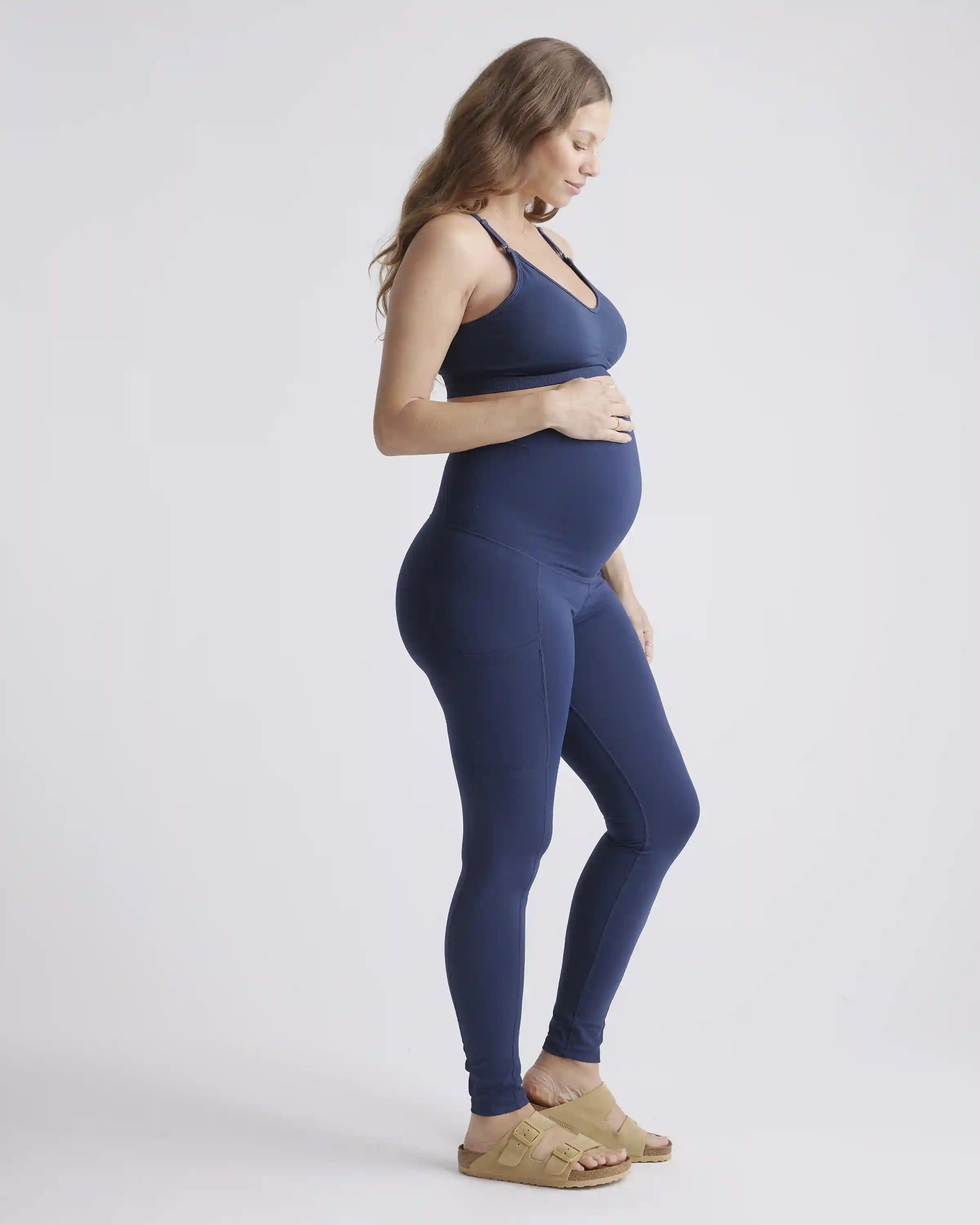 Seamless Low Impact Maternity & Nursing Sports Bra