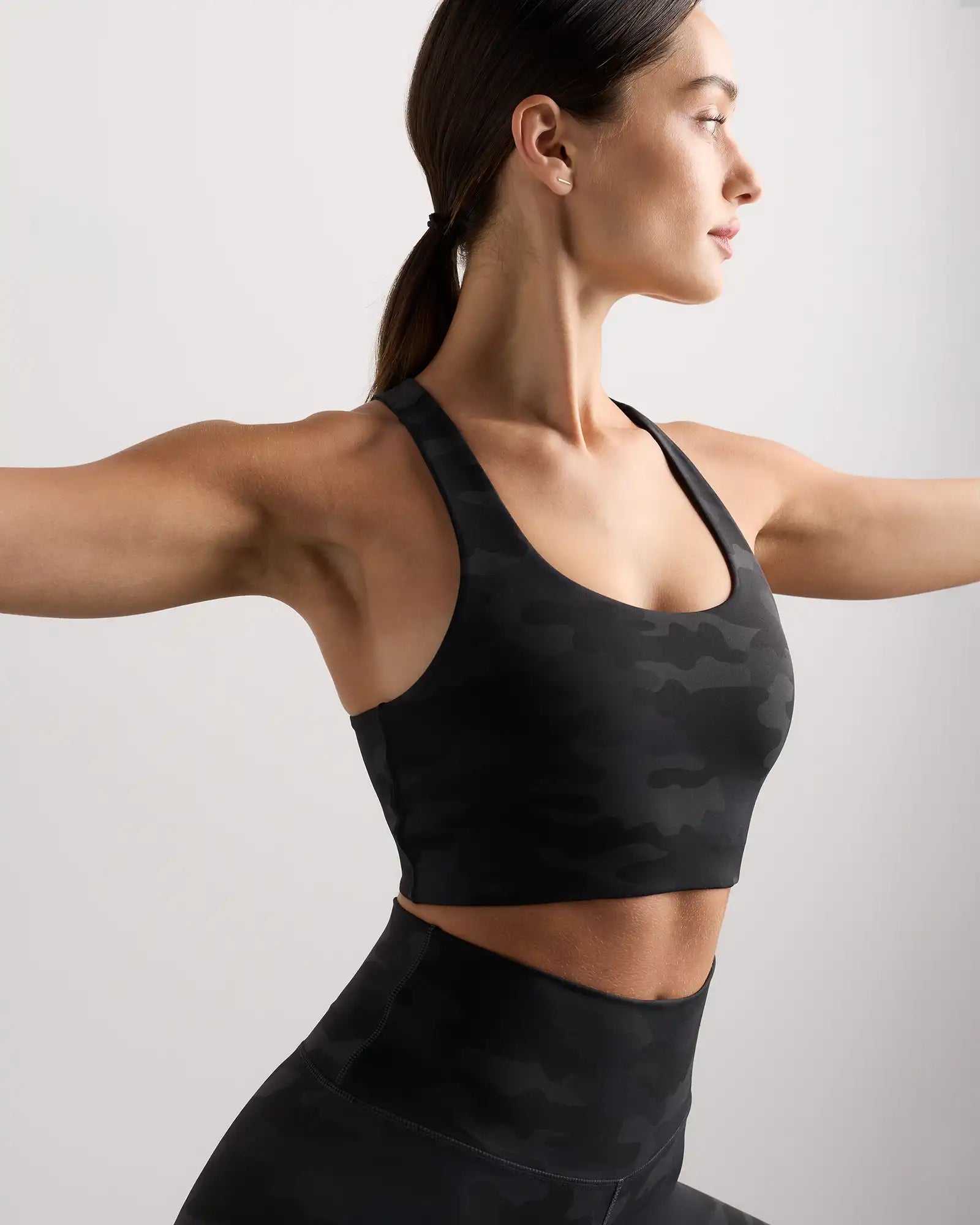 Ultra-Form Scoop Neck Longline Bra