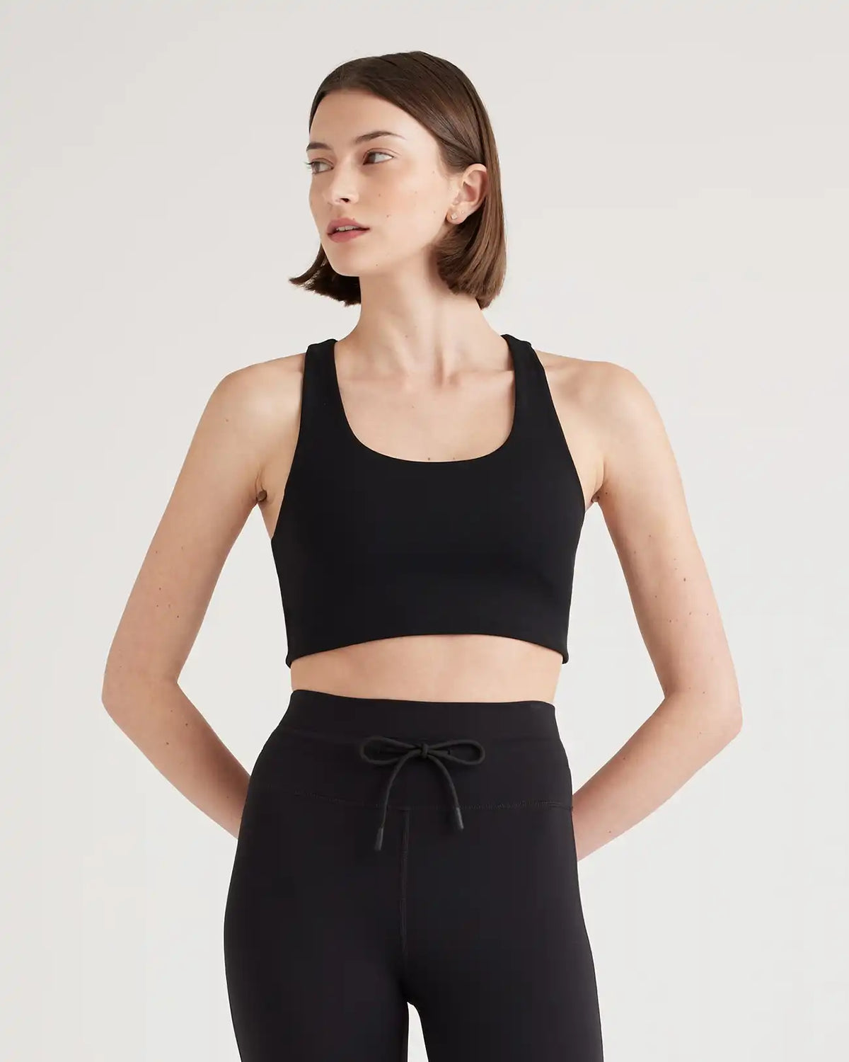 Ultra-Form Scoop Neck Longline Bra