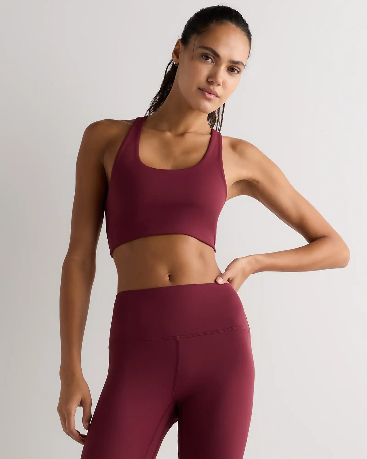 Ultra-Form Scoop Neck Longline Bra