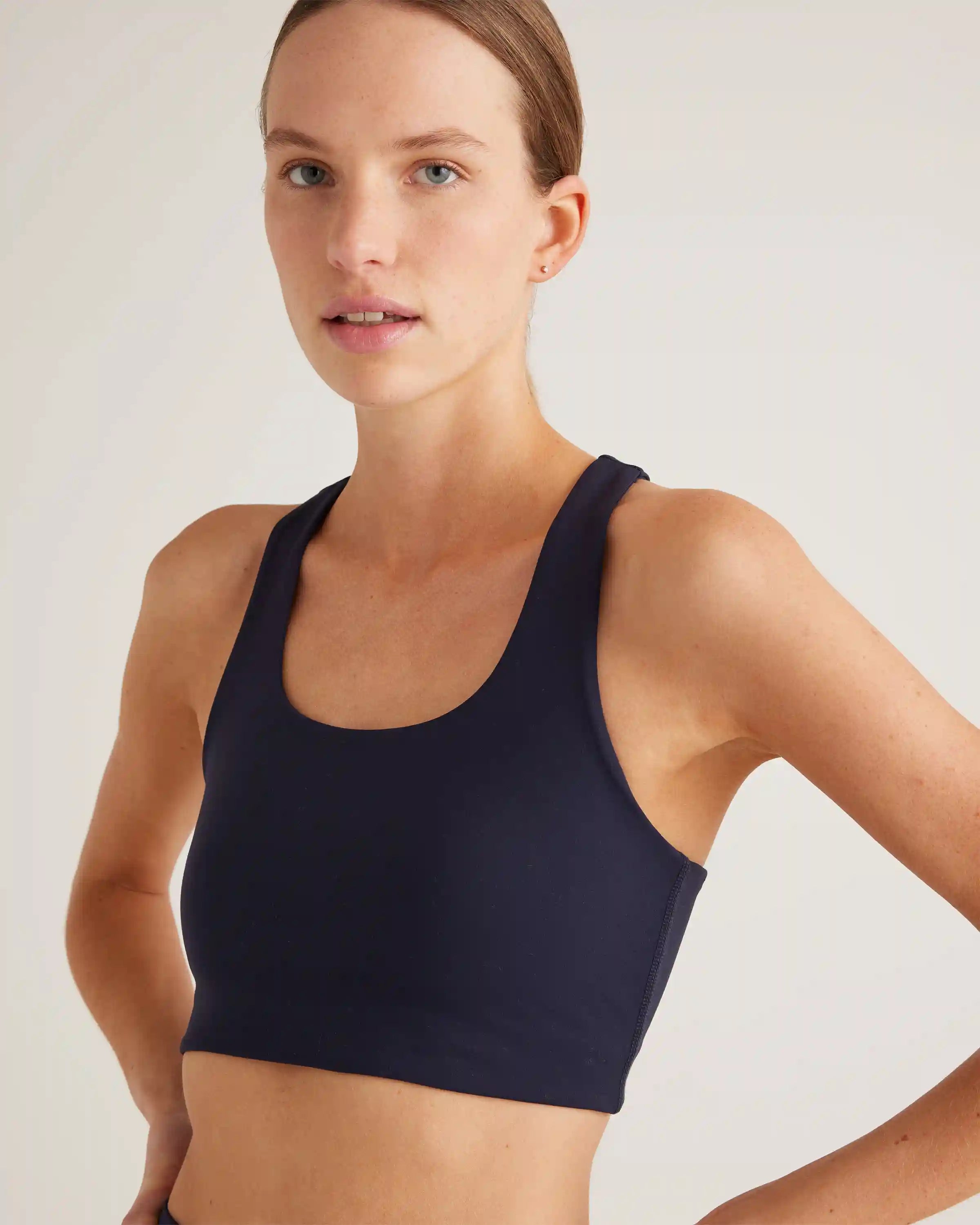 Ultra-Form Scoop Neck Longline Bra