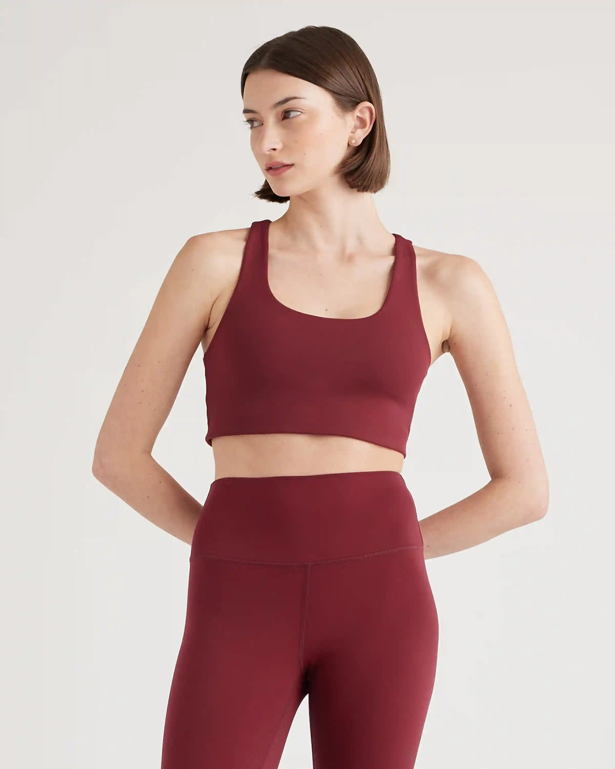 Ultra-Form Scoop Neck Longline Bra