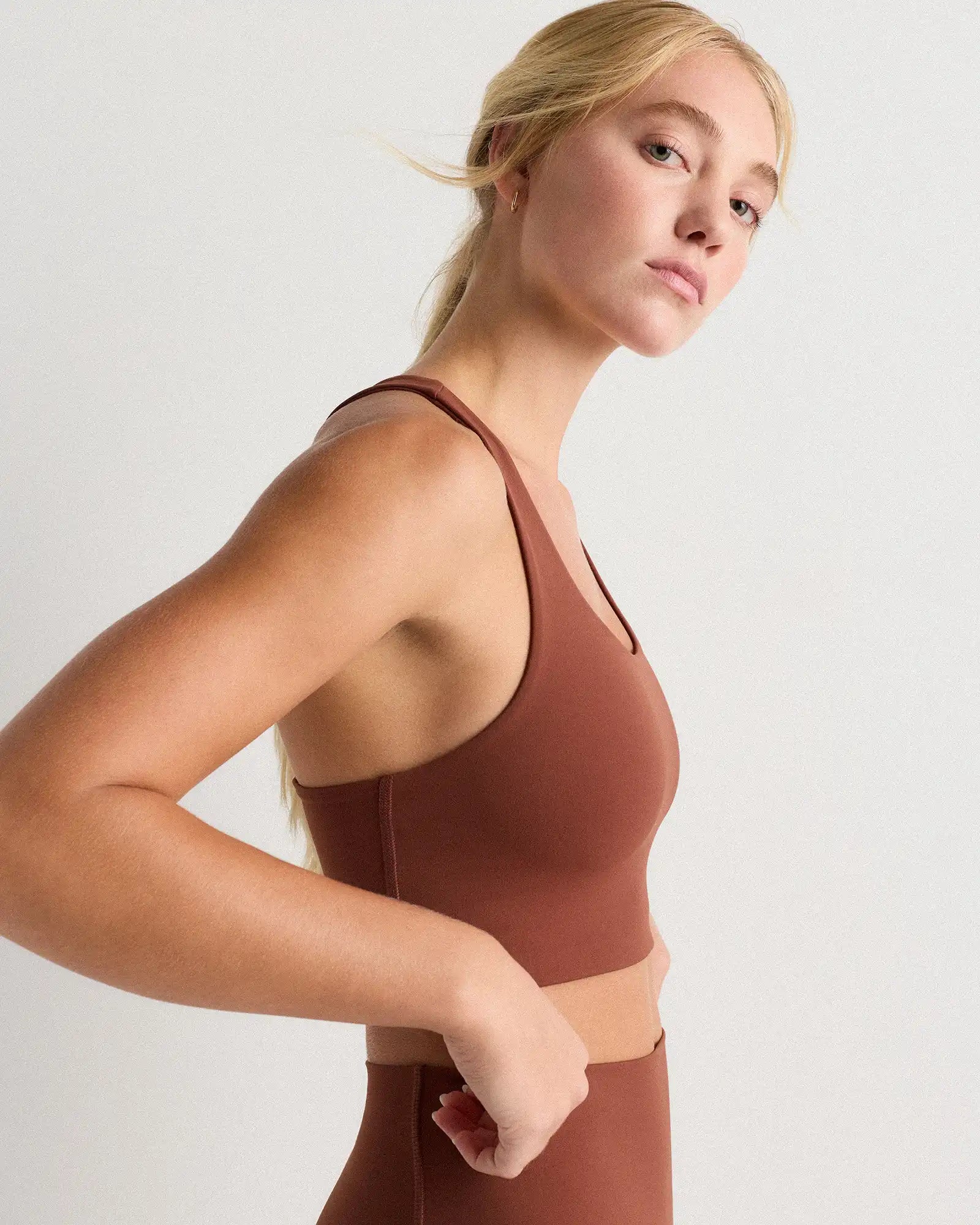 Ultra-Form Scoop Neck Longline Bra