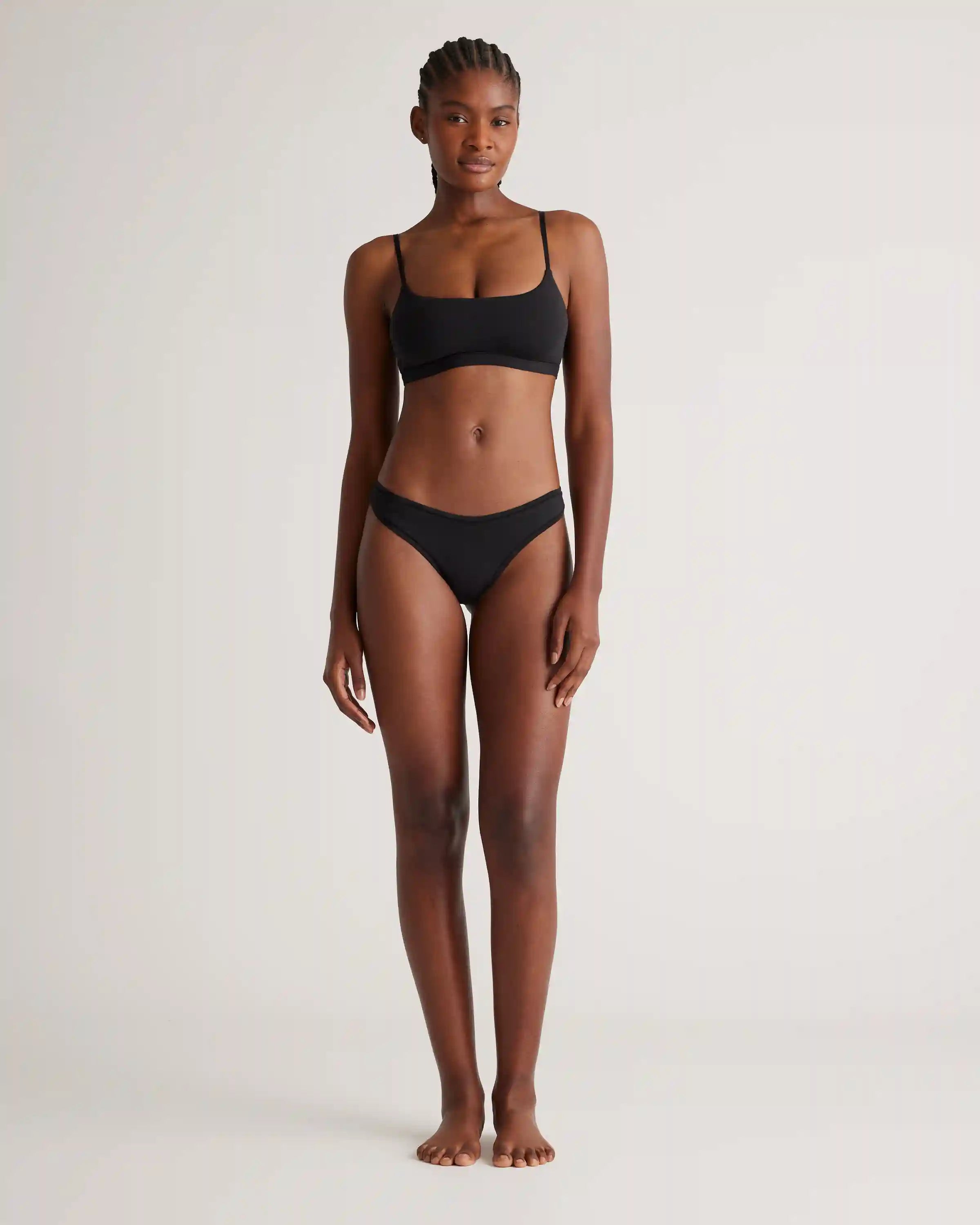 Organic Cotton High-Cut Thong (6-pack)