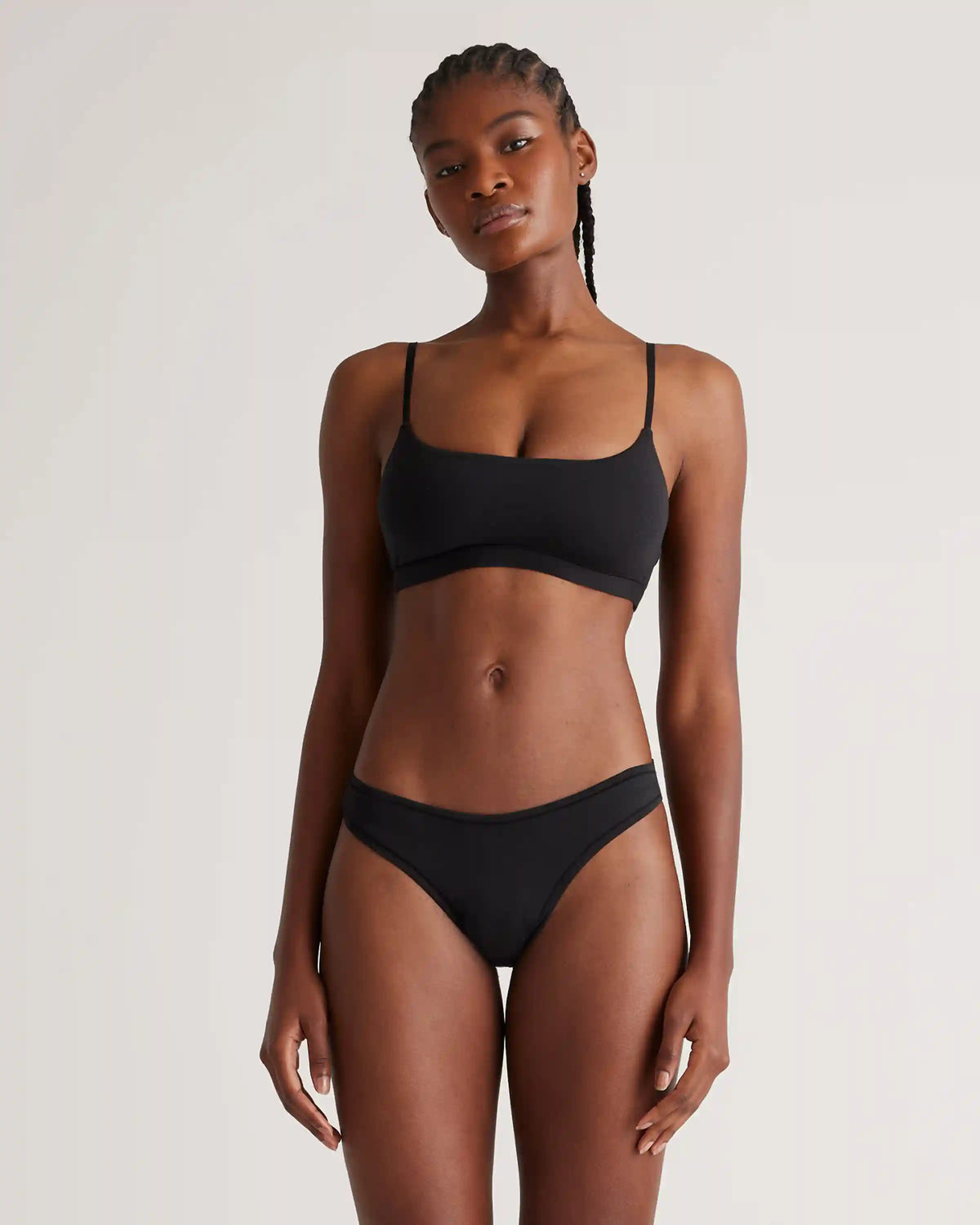 Organic Cotton Scoop Bralette (2-pack)