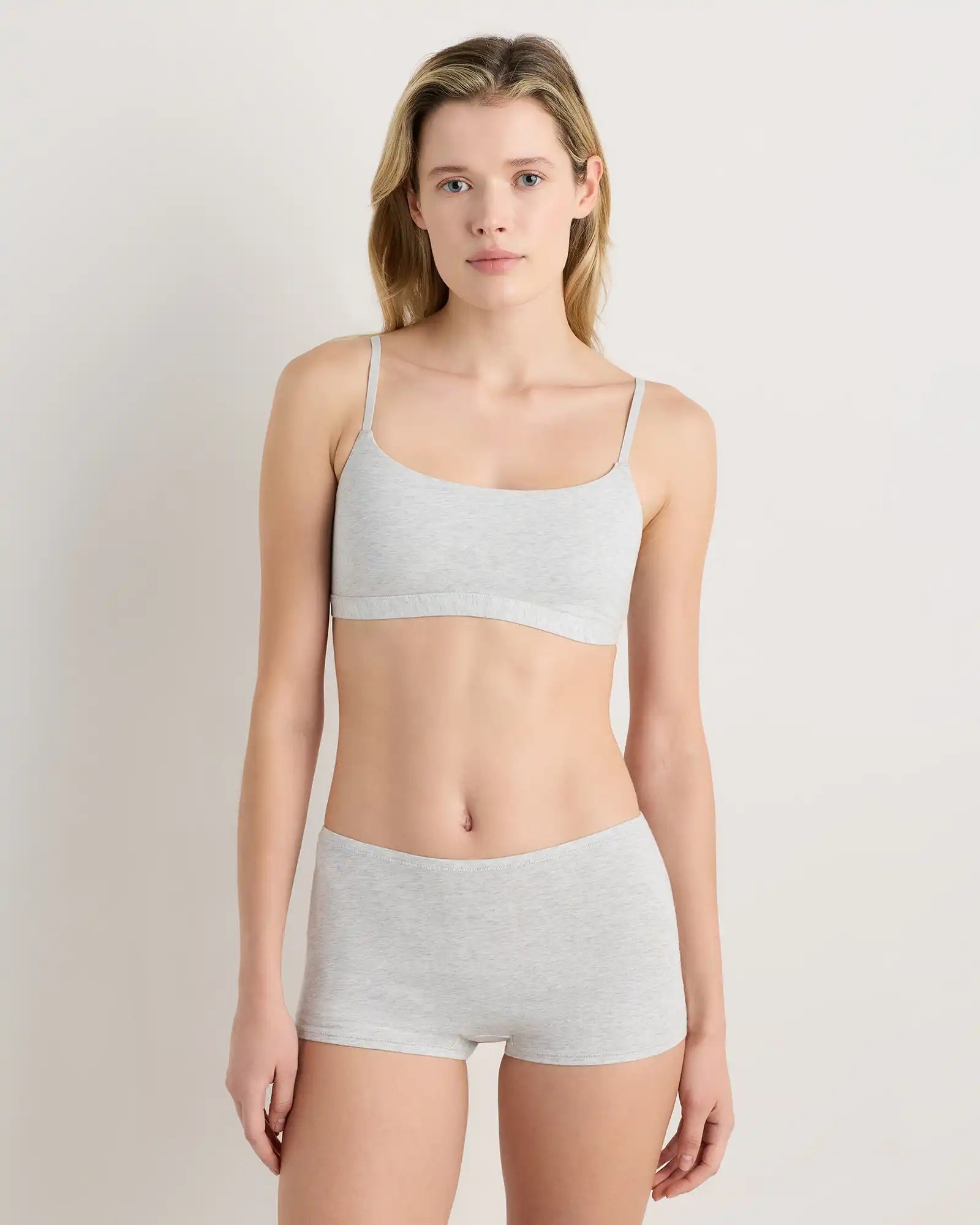 Organic Cotton Scoop Bralette (2-pack)
