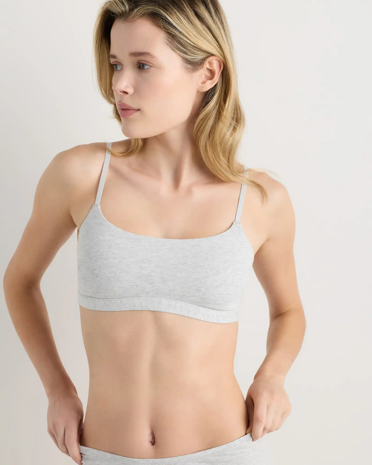 Organic Cotton Scoop Bralette (2-pack)