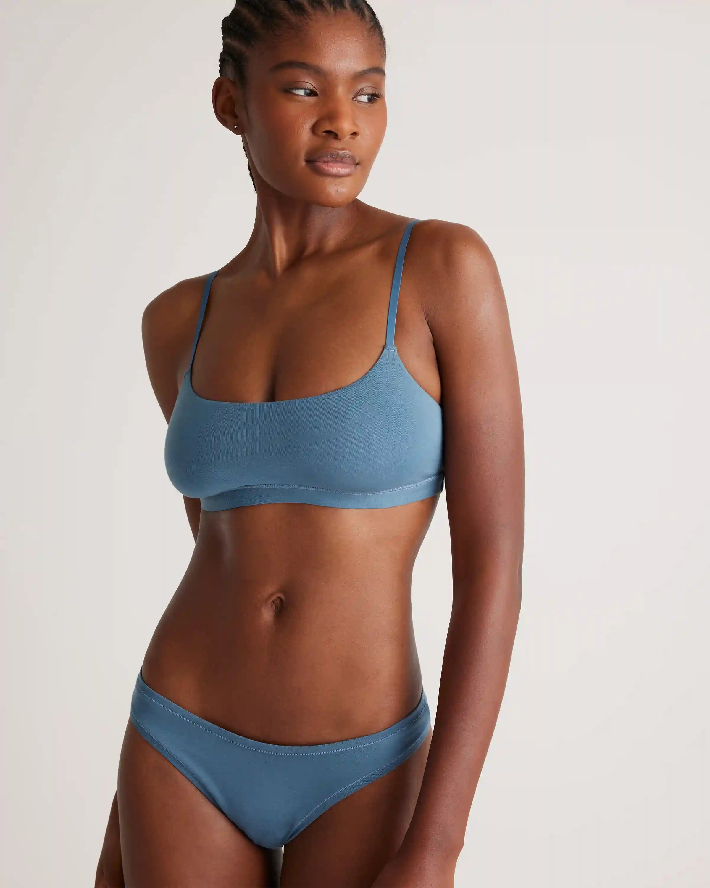 Organic Cotton Scoop Bralette (2-pack)