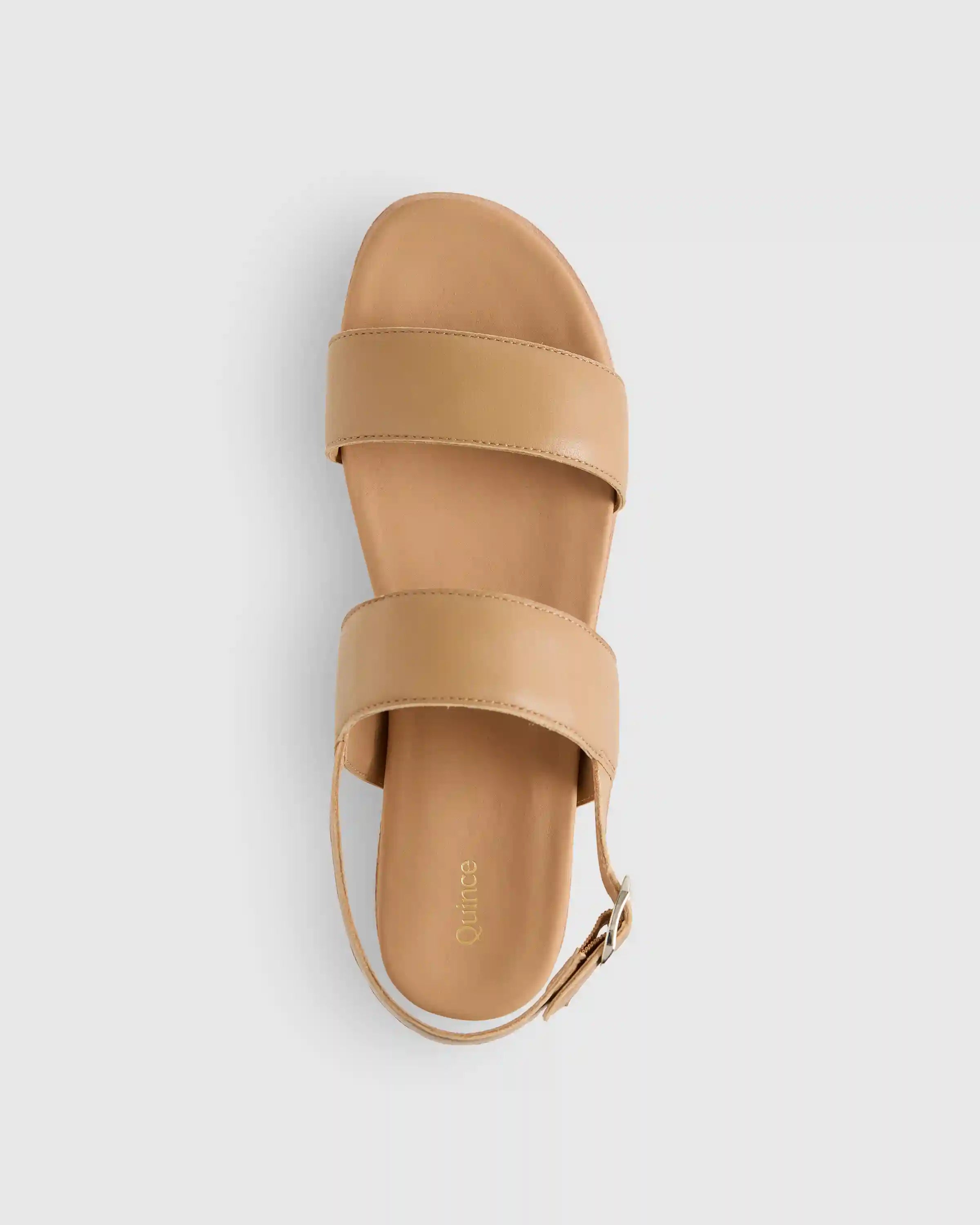 Italian Leather Platform Sandal