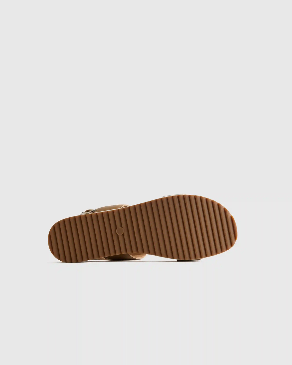 Italian Leather Platform Sandal