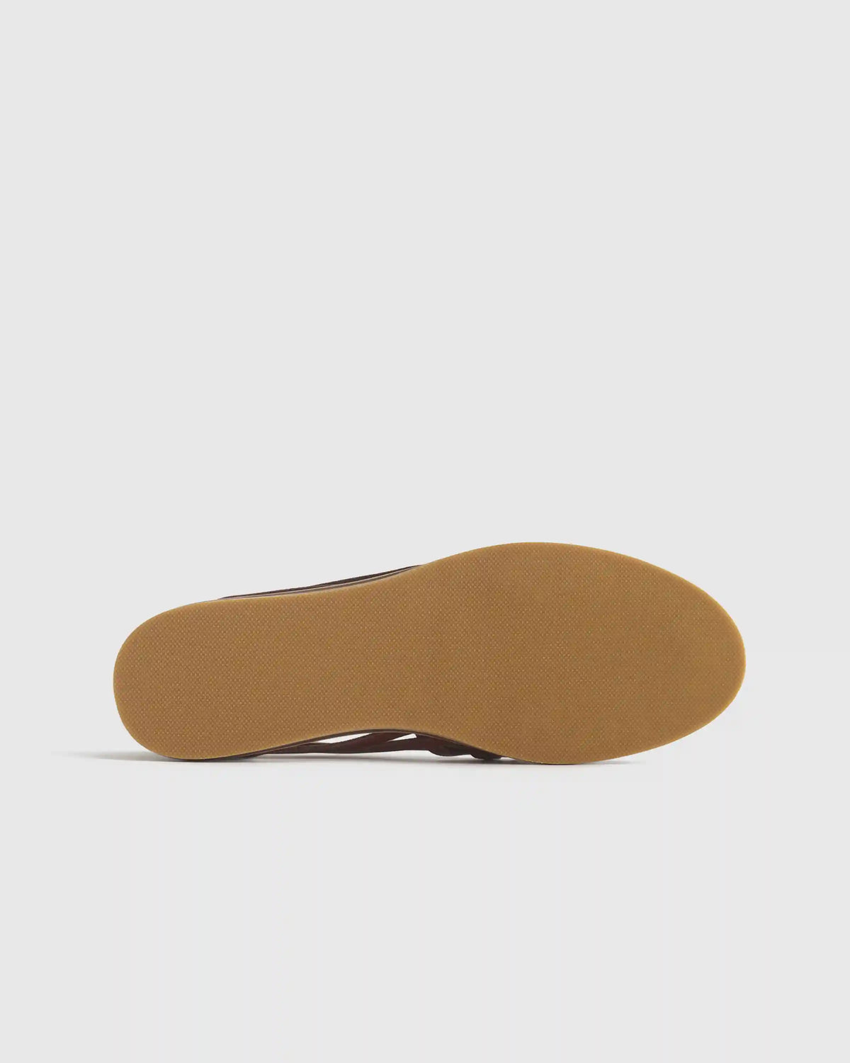 100% Leather Huarache Flat