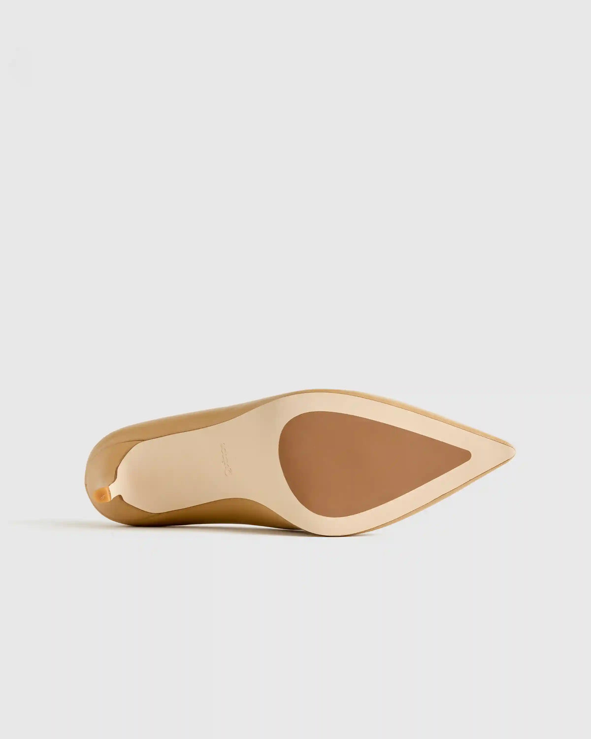 Italian Leather 75mm Pointy Toe Pump