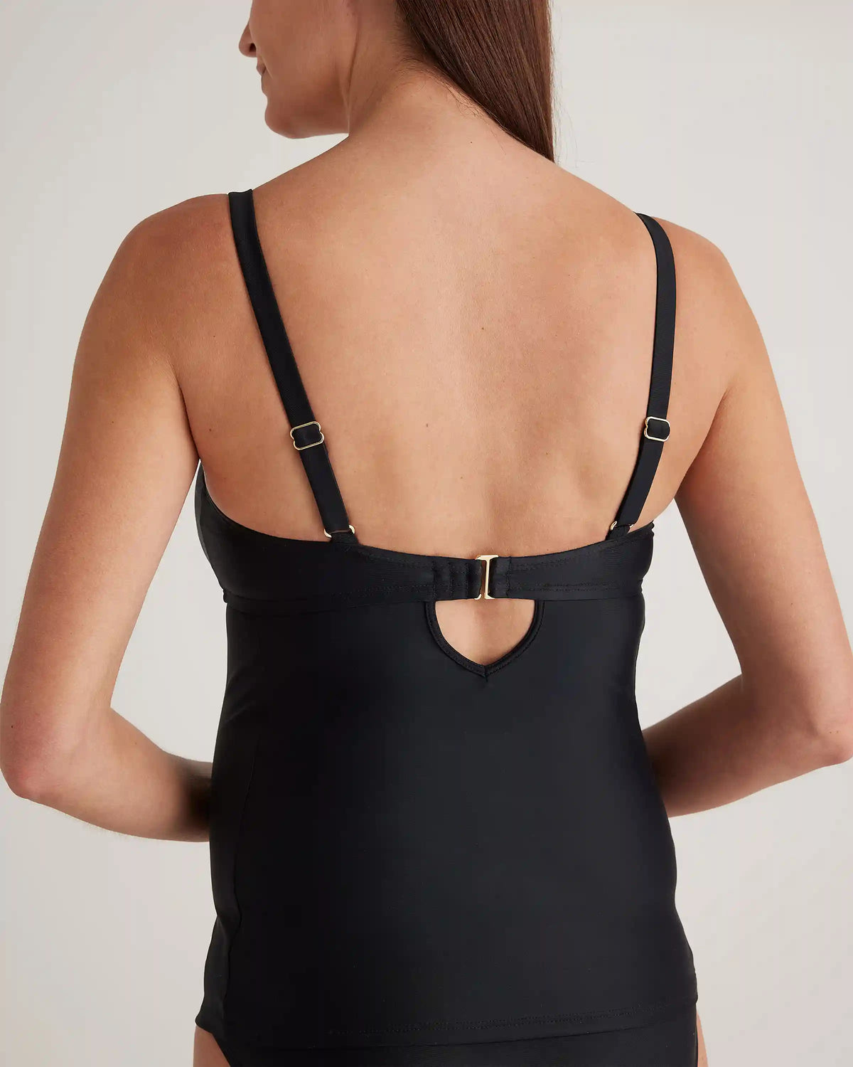Italian Maternity Two-Piece Tankini Swimsuit