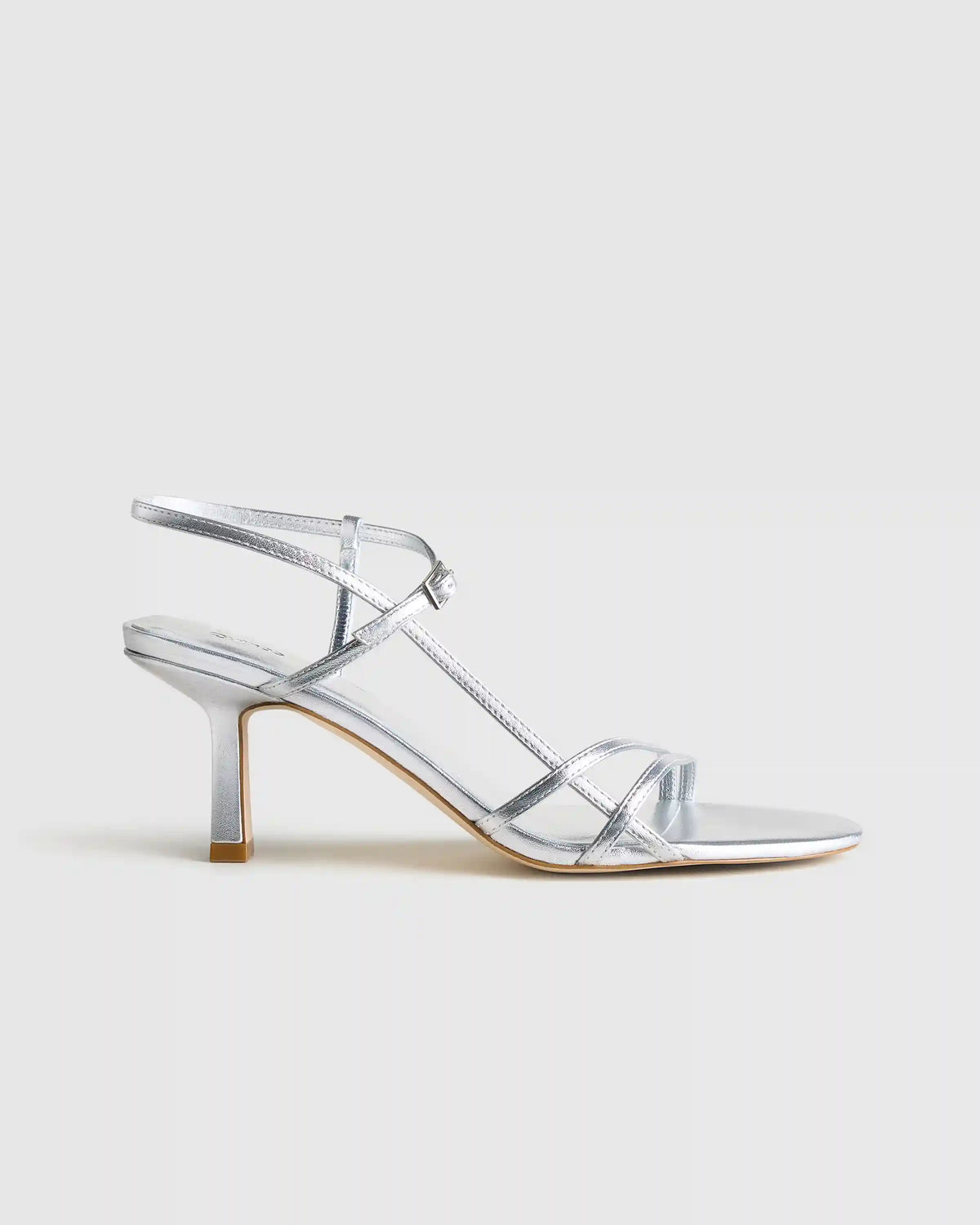 Italian Leather 70mm Strappy Heel
