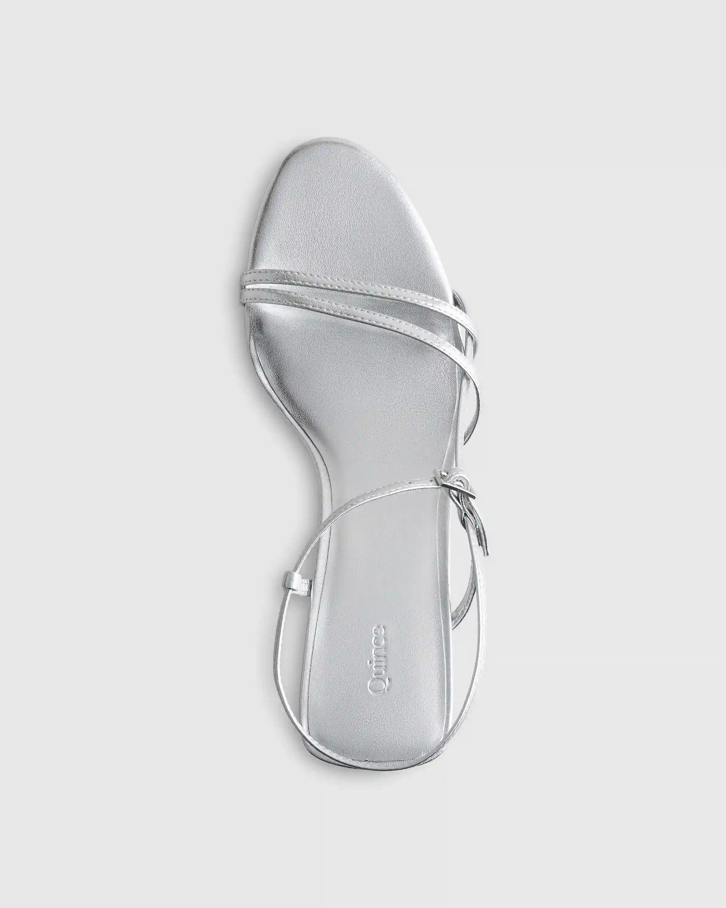Italian Leather 70mm Strappy Heel